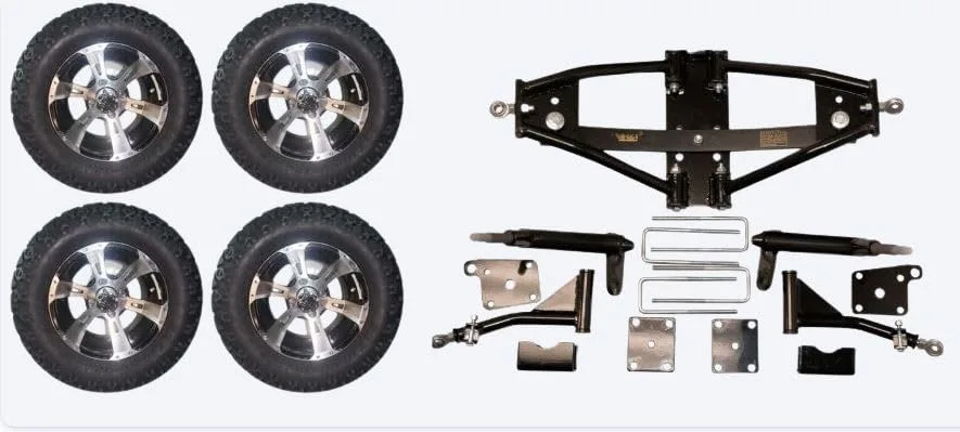 3G 6-Inch Lift Kit Combo for Club Car Precedent