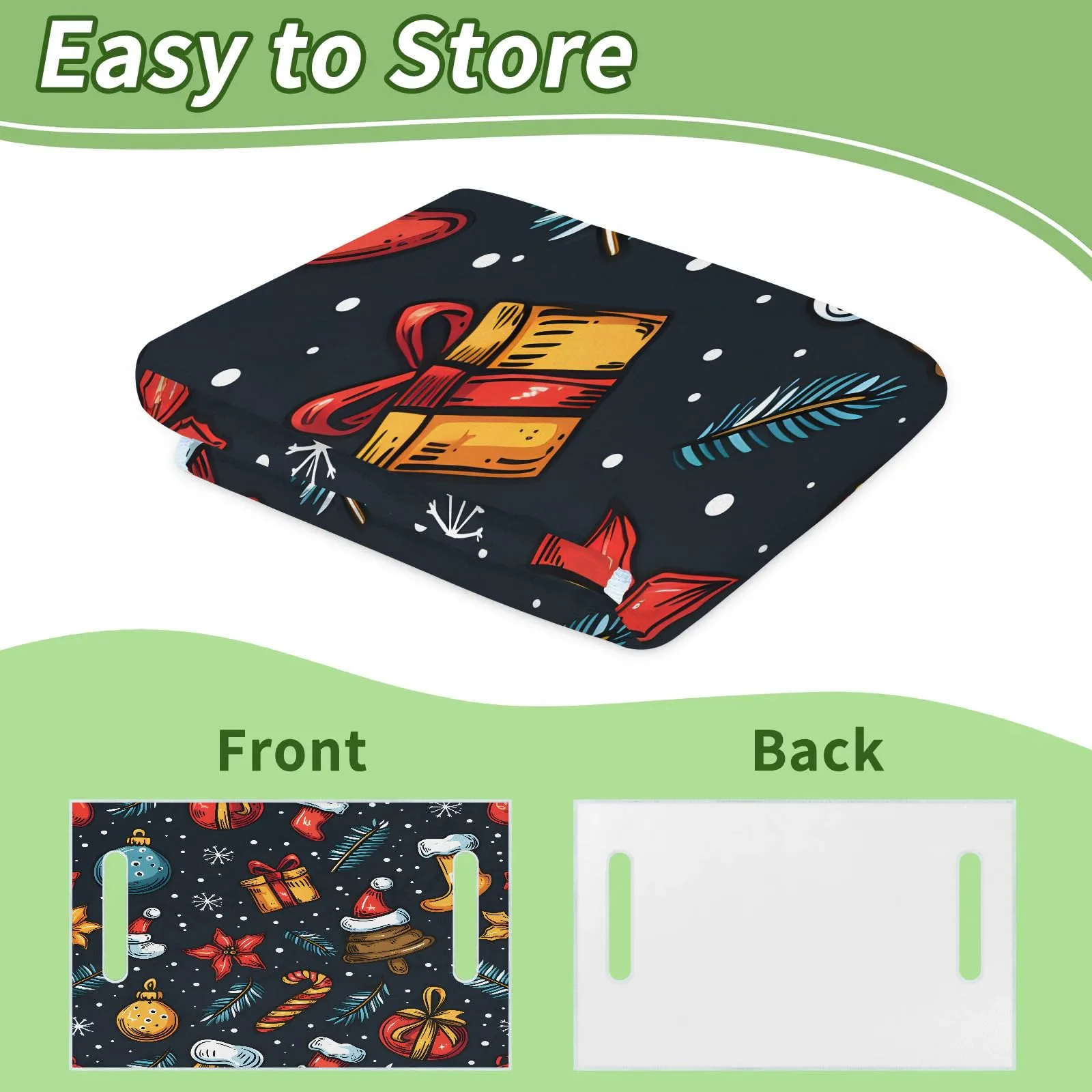 Tiveruda Golf Cart Seat Cover for Double Seats image 4