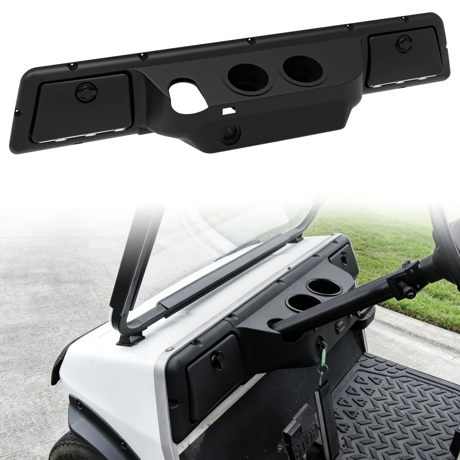 LDETXY Dash Board Cover for Club Car DS 1982+