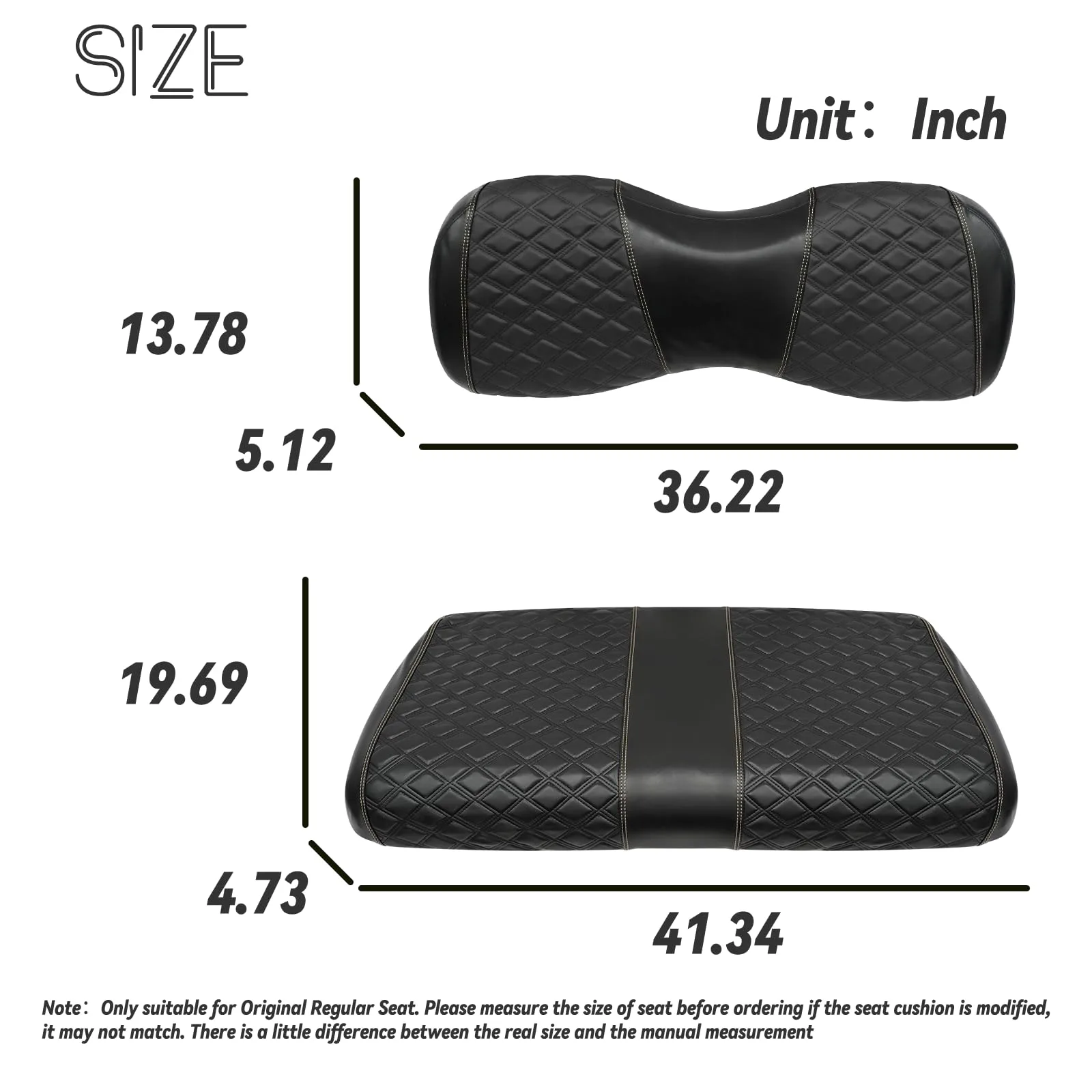 SAMXOMAP Yamaha G29 Drive Front Seat Covers 202306150108 image 2