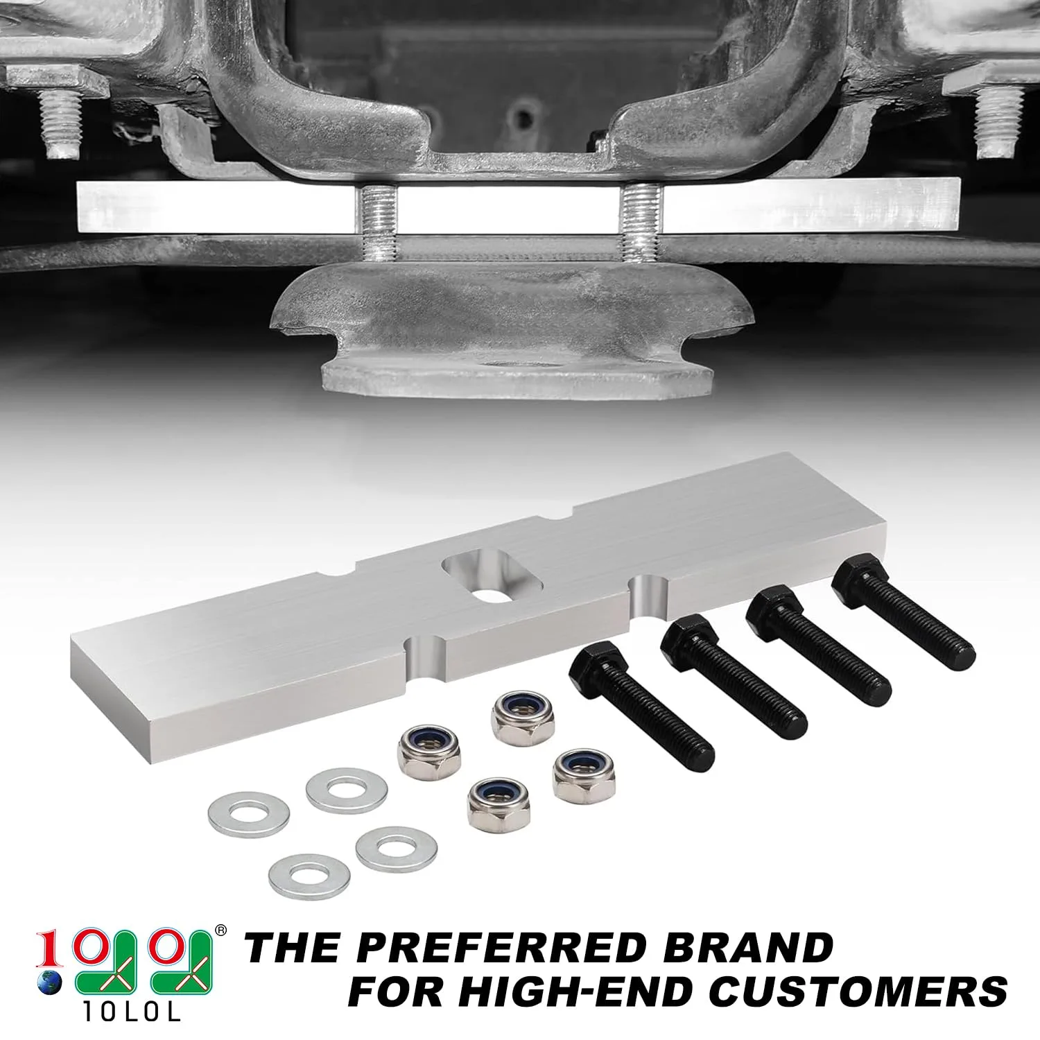 10L0L Front Lift Block Kit for Club Car Precedent image 2