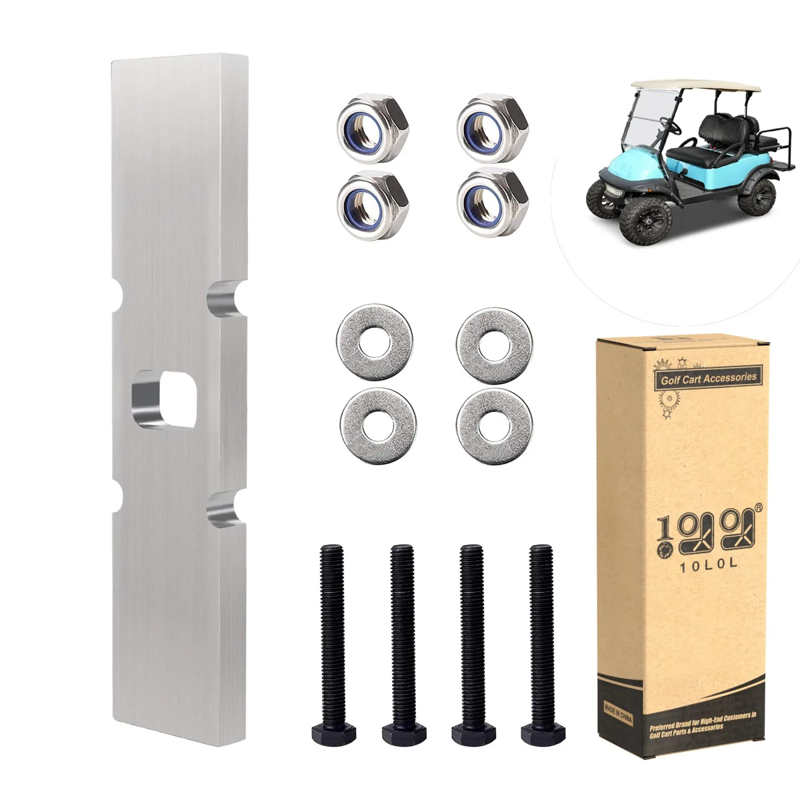 10L0L Front Lift Block Kit for Club Car Precedent
