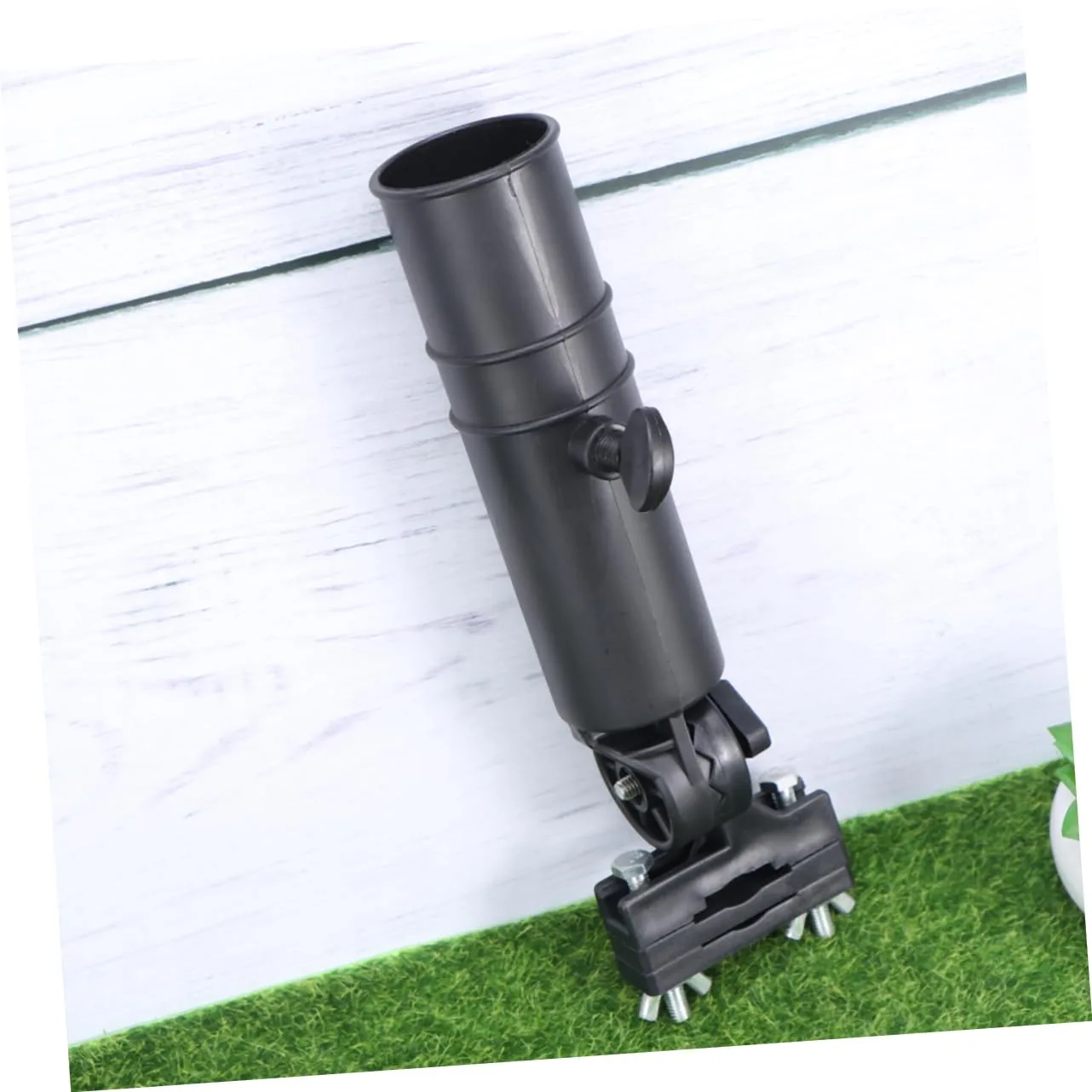 TOPPERFUN Adjustable Golf Cart Umbrella Holder, Black image 3