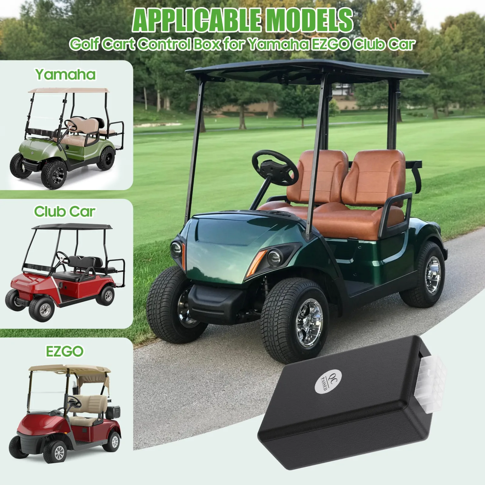 10L0L Y55 Golf Cart Light Control Box Relay image 3