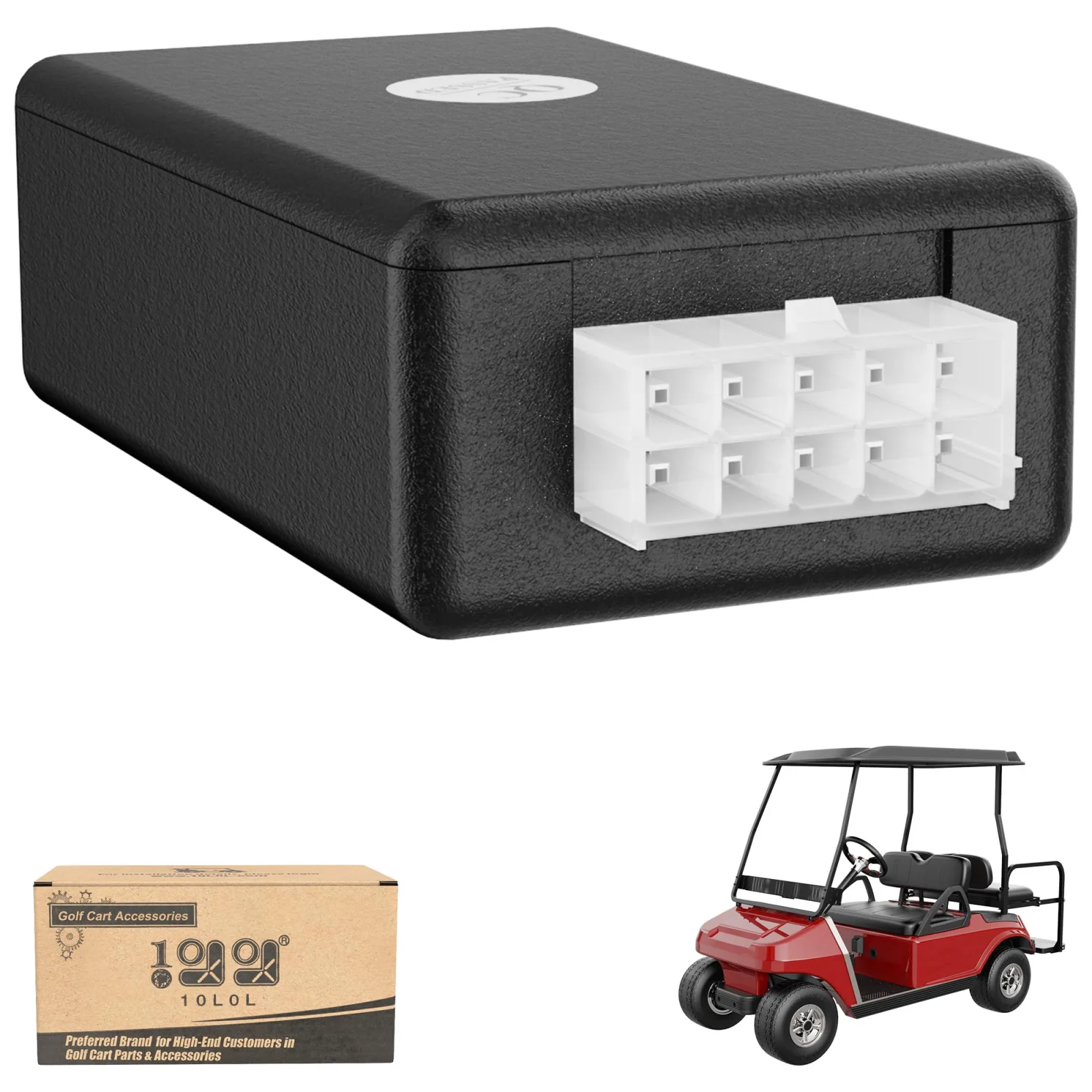 10L0L Y55 Golf Cart Light Control Box Relay