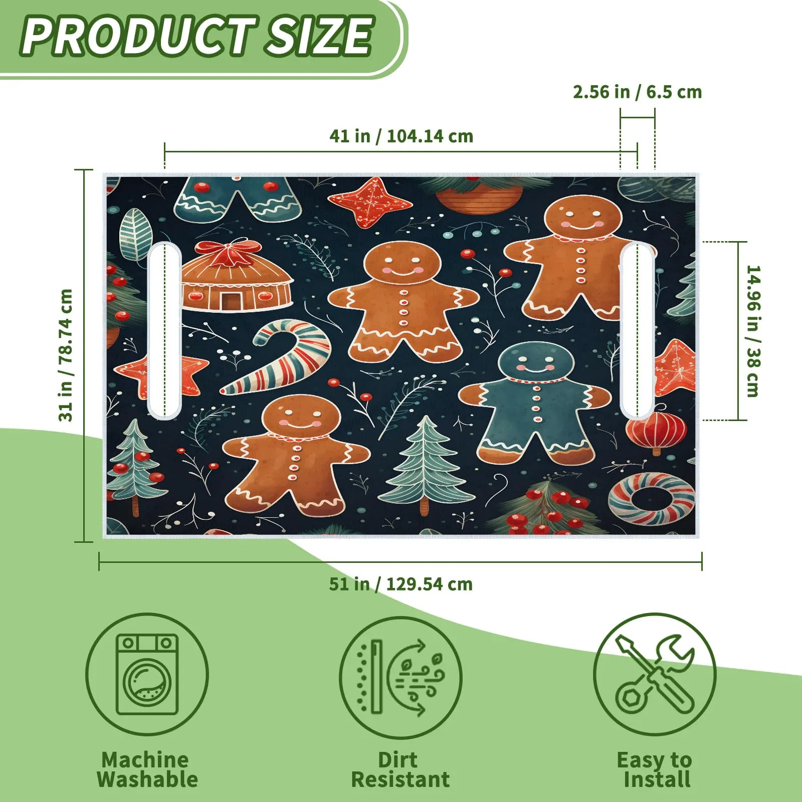 Tiveruda Golf Cart Seat Cover for Double Seats image 2