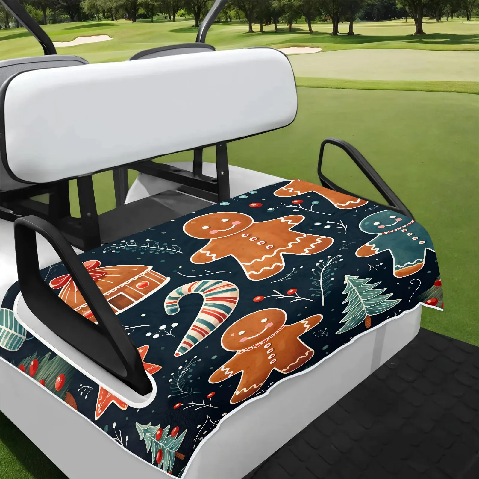 Tiveruda Golf Cart Seat Cover for Double Seats