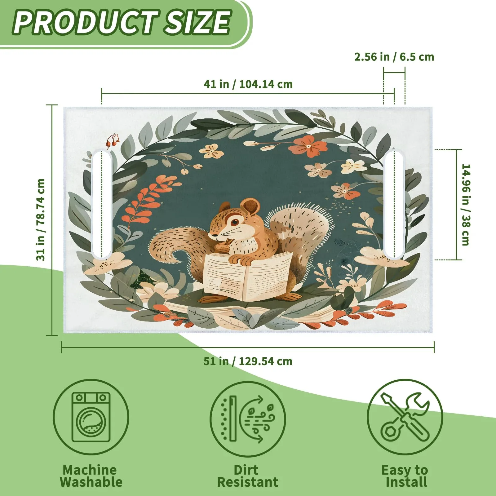 Tiveruda Golf Cart Seat Cover for Double Seats 51 x 31 in image 2
