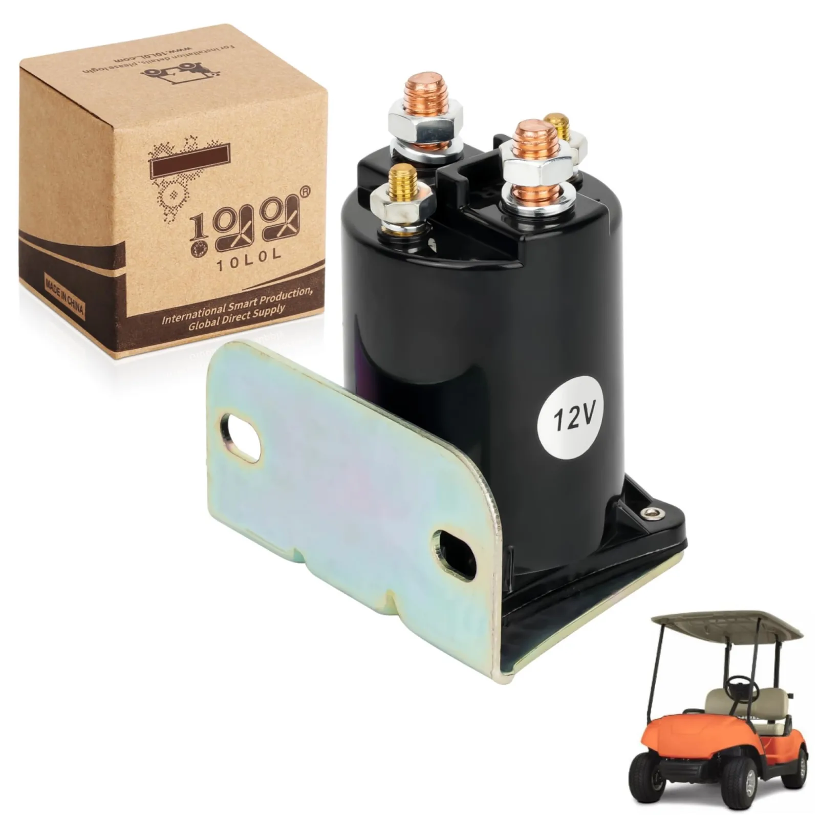 10L0L 12V Starter Solenoid for Yamaha G2-G20 Golf Carts