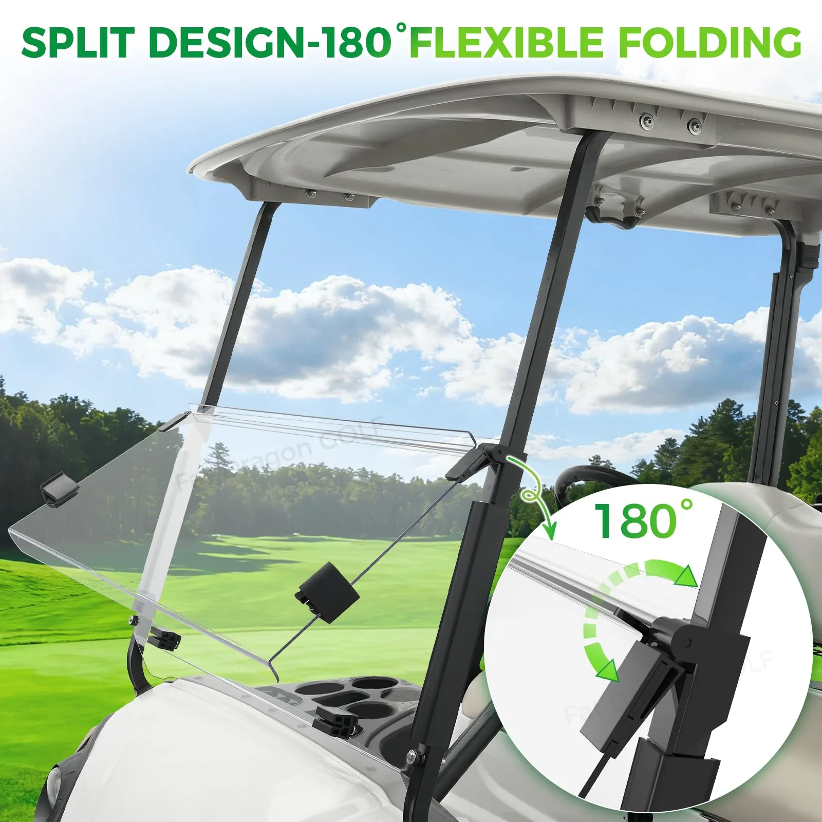 Panglong FDG-193 Windshield for Yamaha Drive/G29 image 3