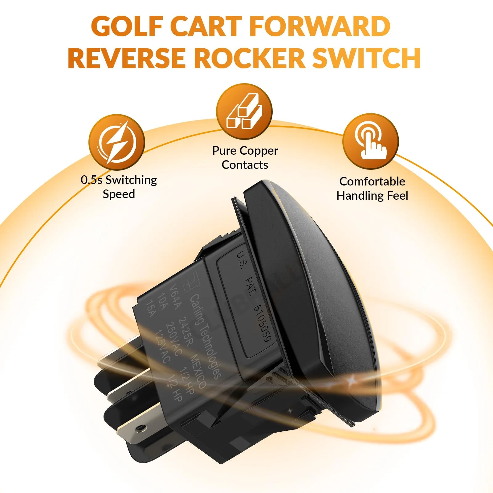 CLUBRALLY Club Car DS Forward Reverse Switch Kit image 2