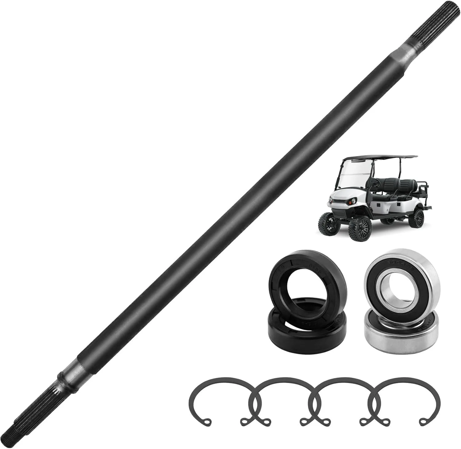 Misakomo E-Z-GO TXT Rear Axle Bearing Seal Kit