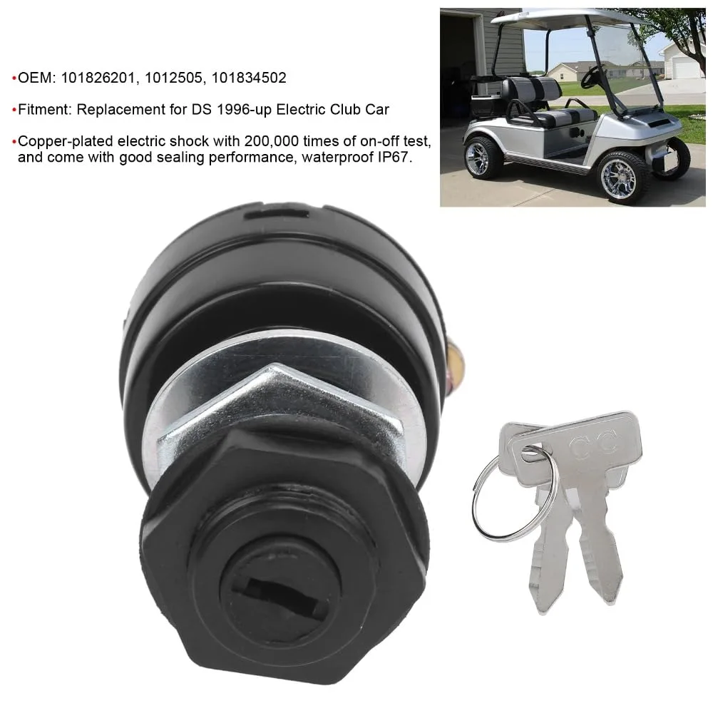 MOPFOL Ignition Switch for Club Car DS 1996-Up 36V image 2