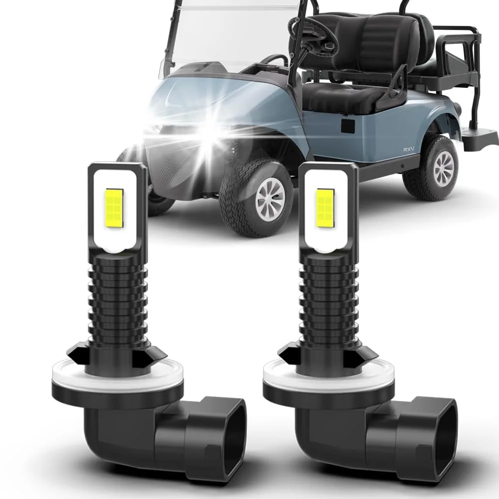 Shyfrult LED Fog Light Bulbs for E-Z-GO and Club Car