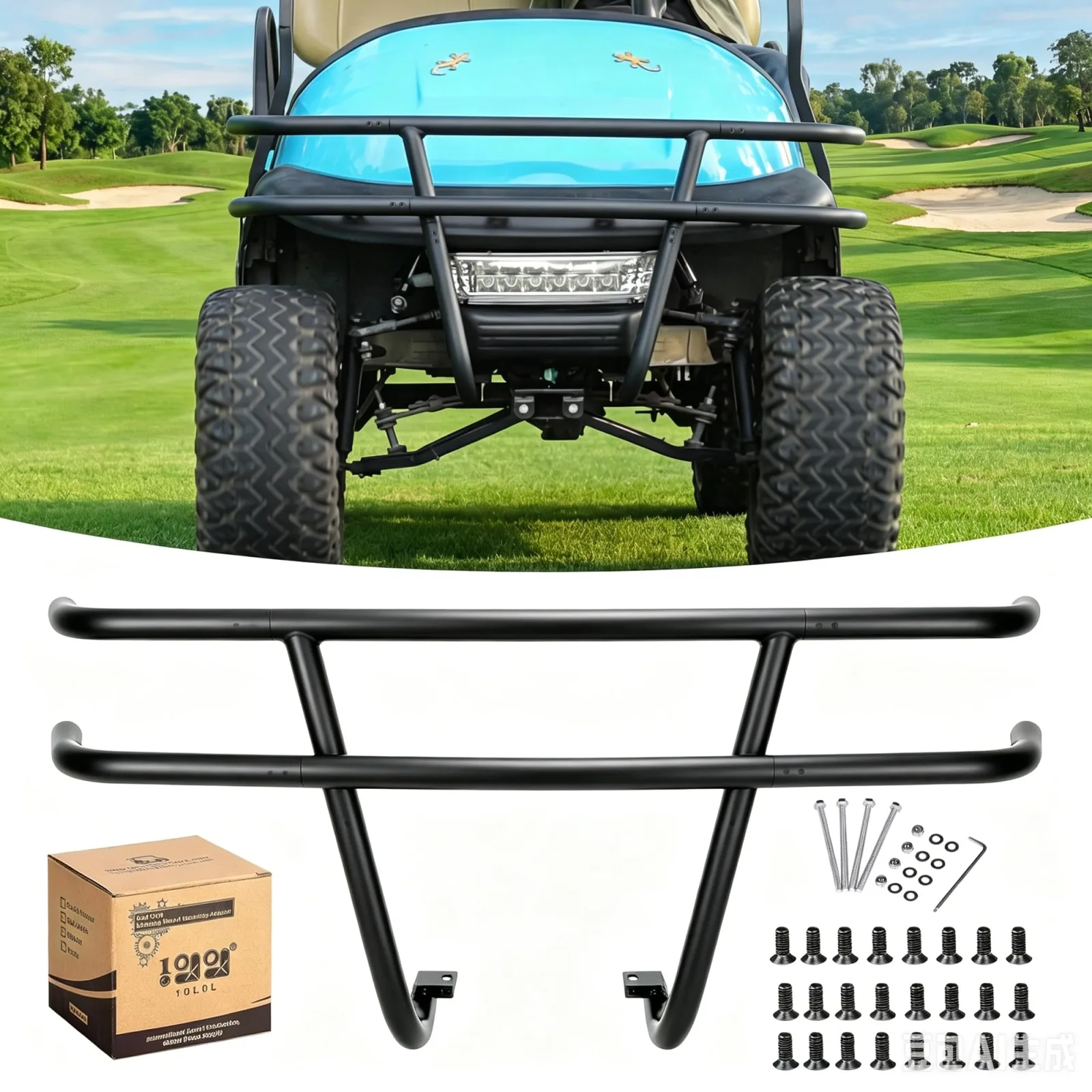 10L0L Front Brush Guard Bumper for Club Car Precedent image 2