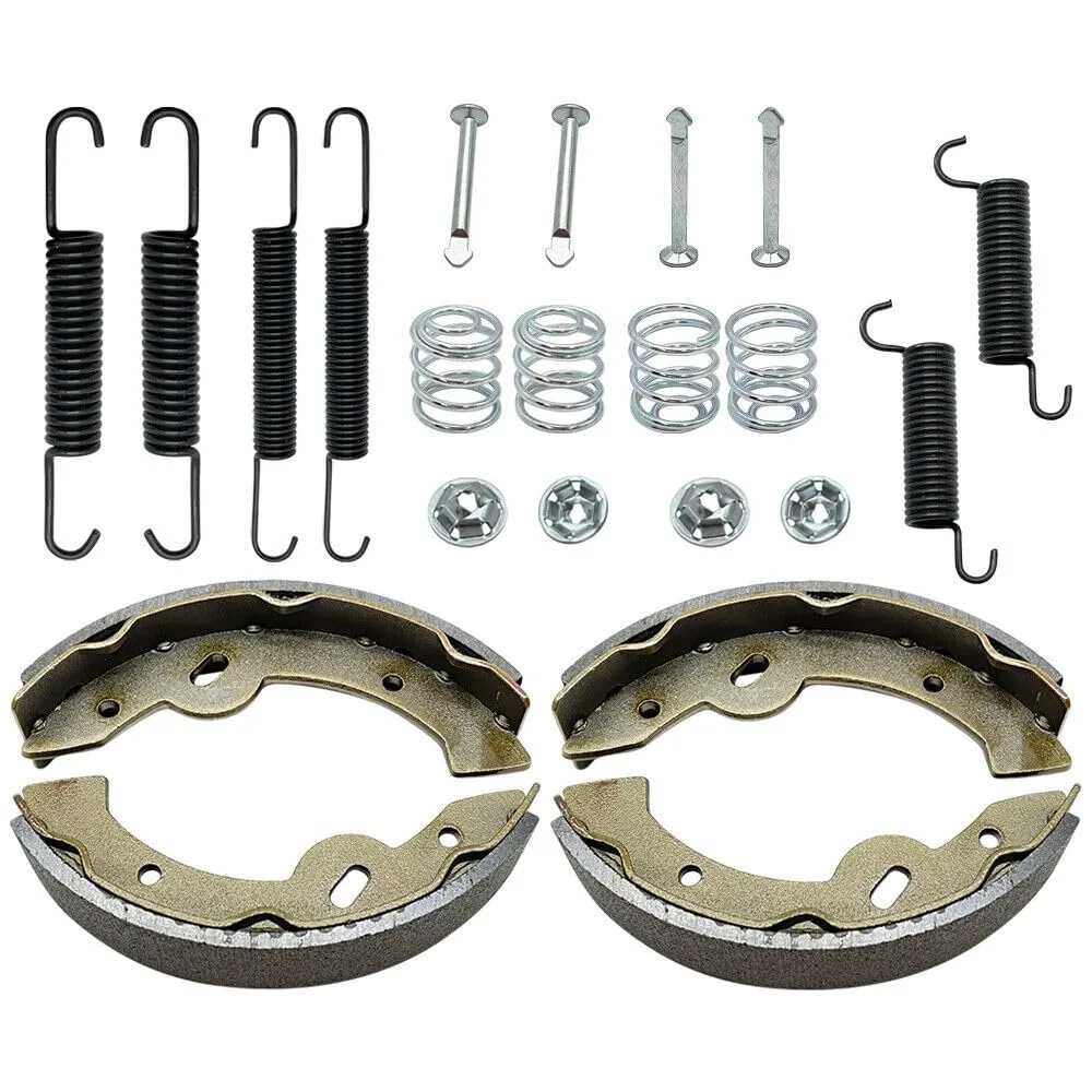 Aootiver Golf Cart Brake Shoes, Springs and Pins Kit