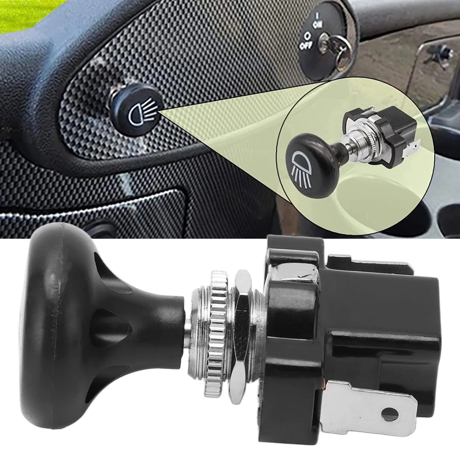 Miriam Song 12V Golf Cart Headlight Switch 4034 image 3
