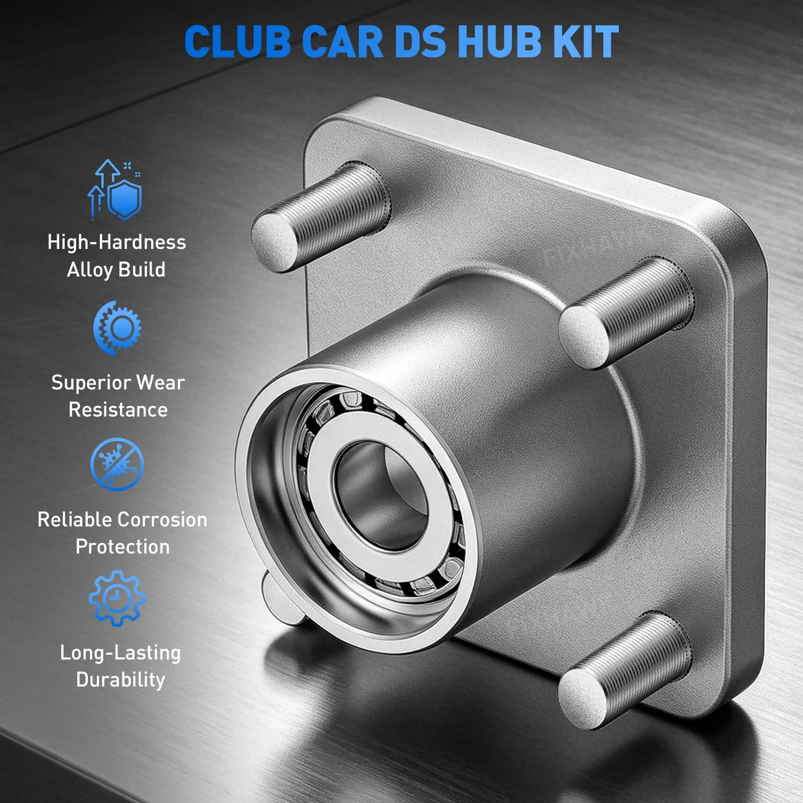 FIXHAWK FK-0035 Front Wheel Hub Kit for Club Car DS image 3