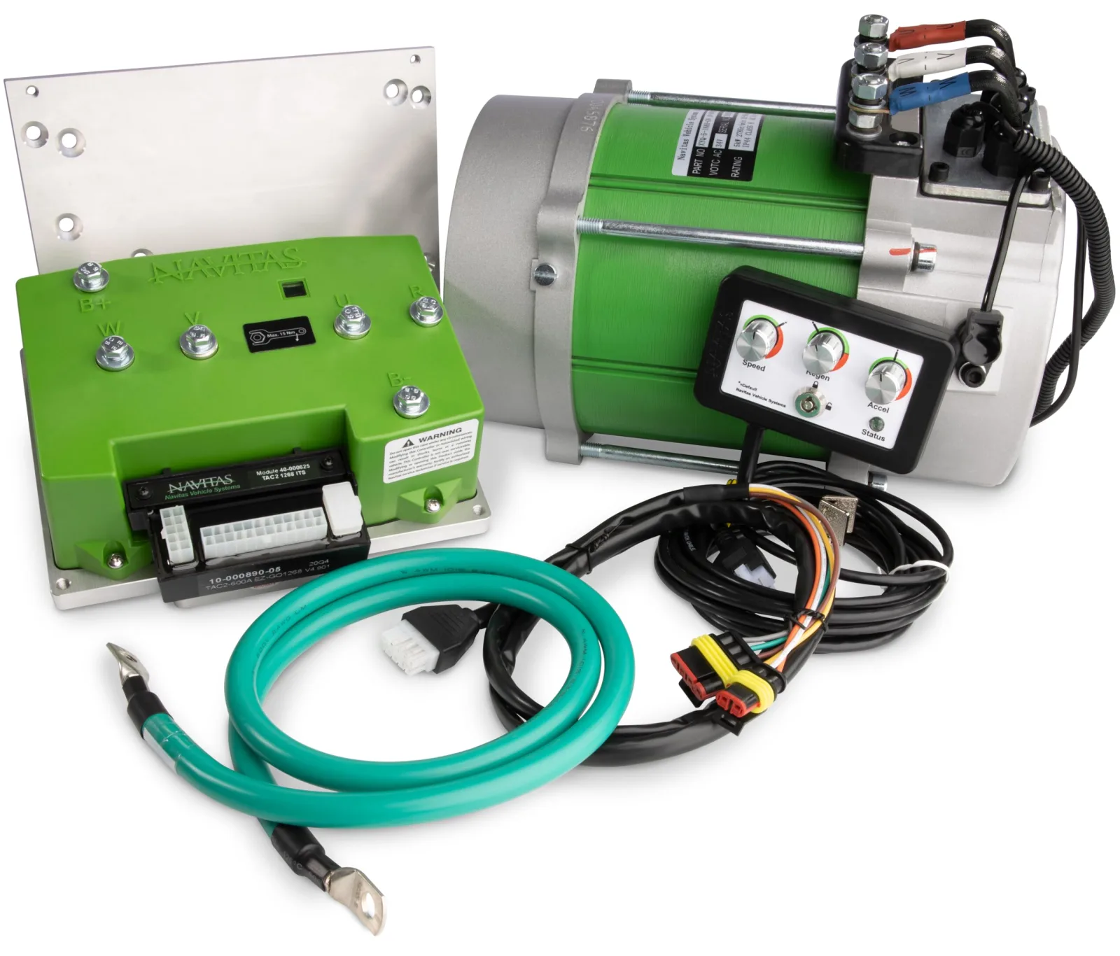 MODZ Navitas TAC2 5 kW DC-to-AC Conversion Kit with 600A Controller for E-Z-GO S4/L6/MPT