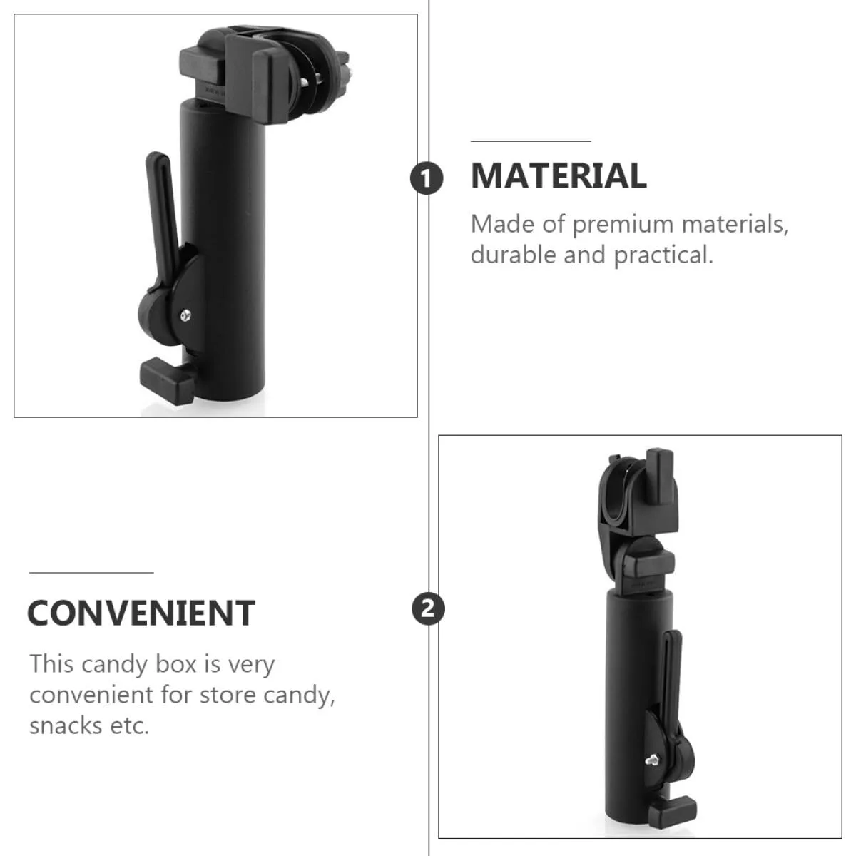 KESYOO Golf Cart Umbrella Holder with Adjustable Clamp image 3
