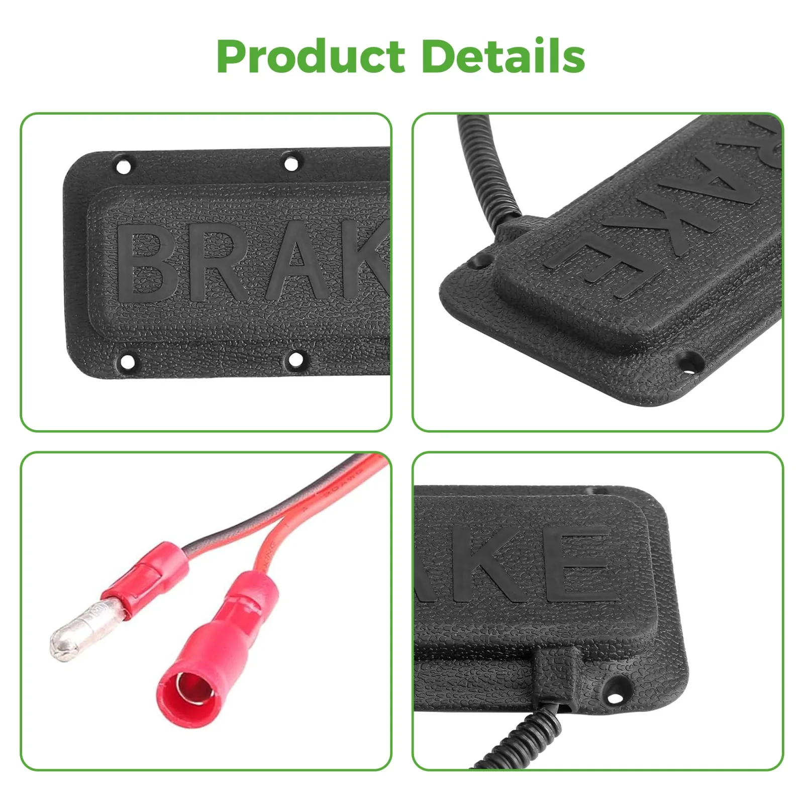 10L0L Golf Cart Brake Light Switch Pad image 4