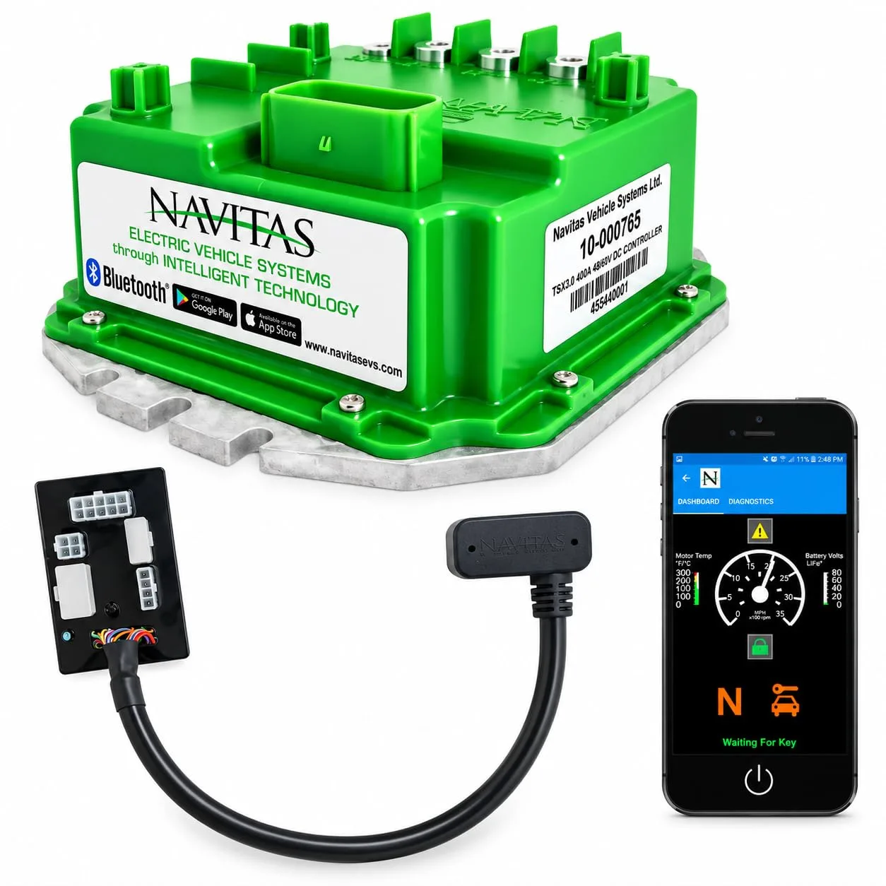 Navitas 440A Controller for E-Z-GO PDS 36V Golf Carts