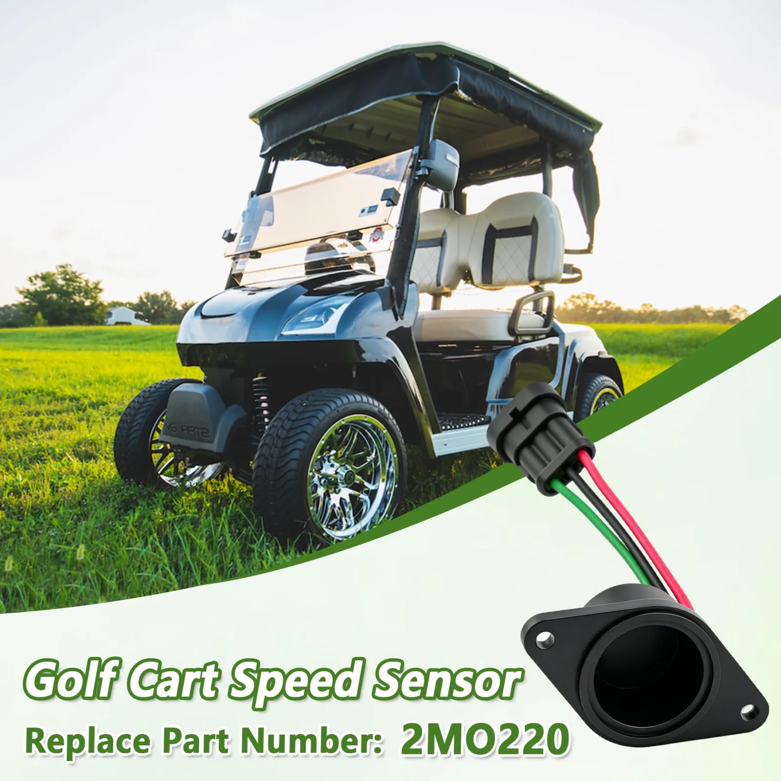 MHAEDWV 2MO220 Speed Sensor for Star Classic Golf Cart image 2
