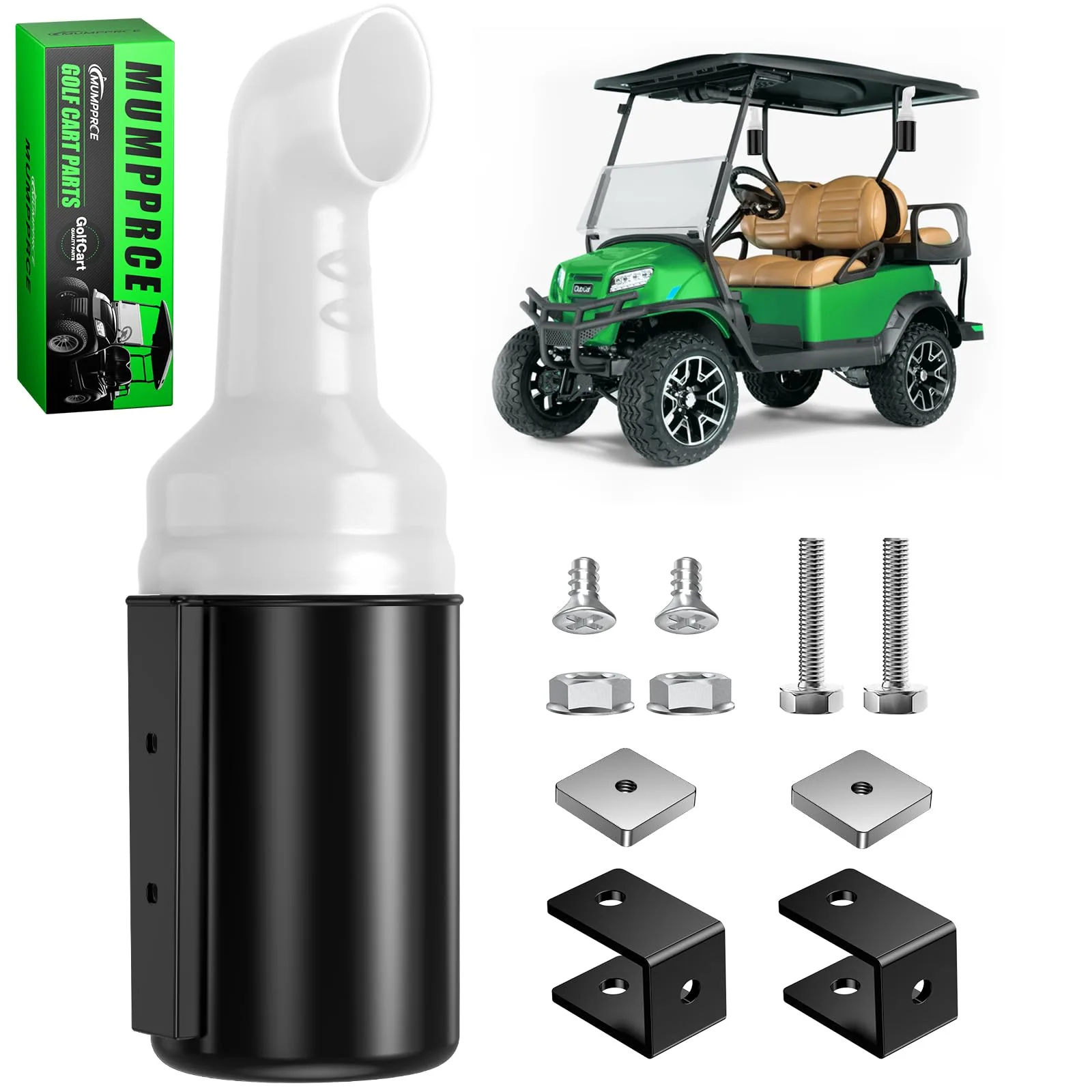MUMPPRCE Golf Cart Sand Bottle and Holder, 35 oz