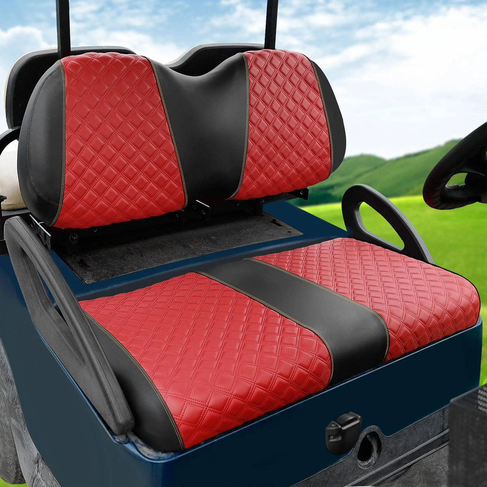 Roykaw Front Seat Covers for Club Car Precedent
