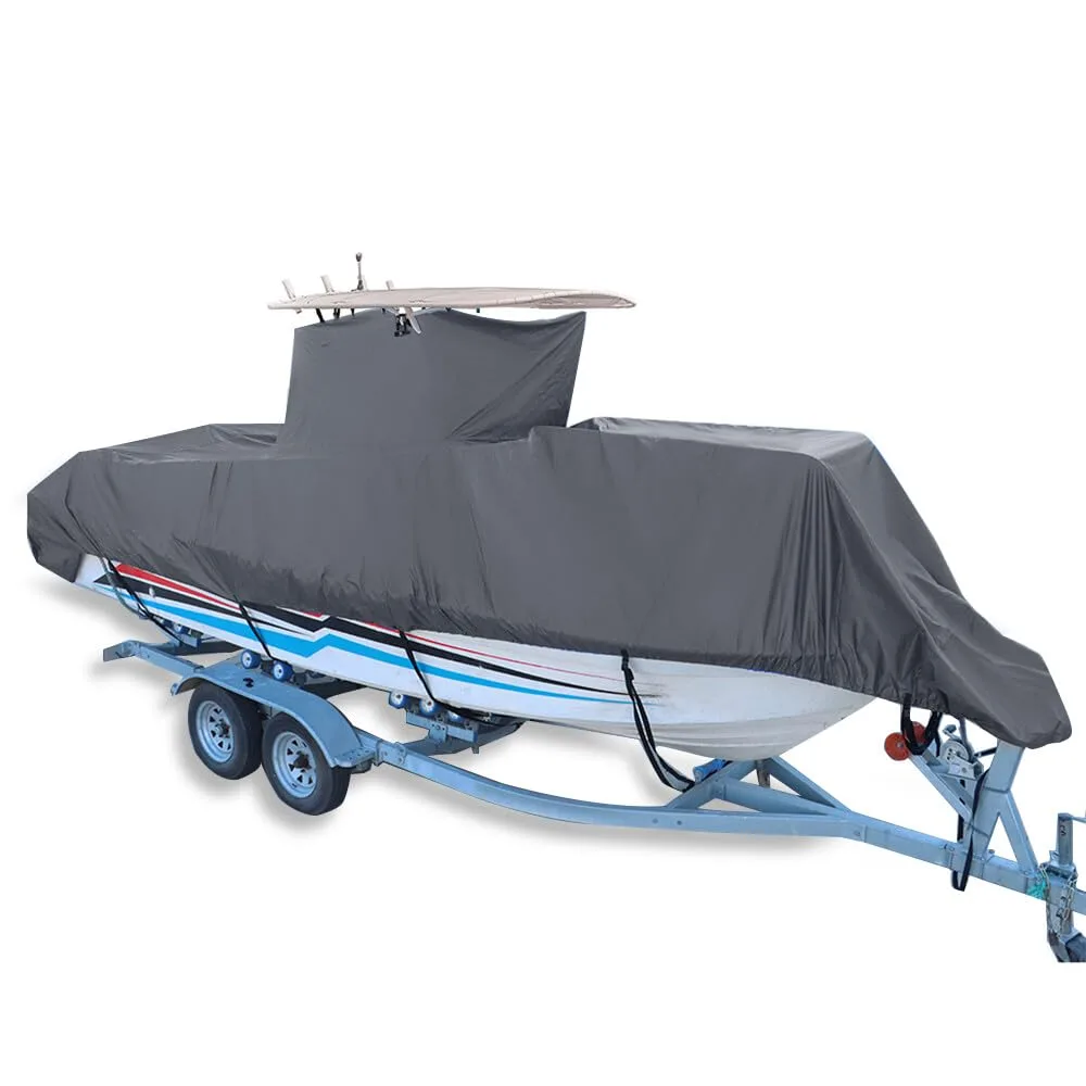 Generic Heavy-Duty Boat Cover for 20–24 ft Boats