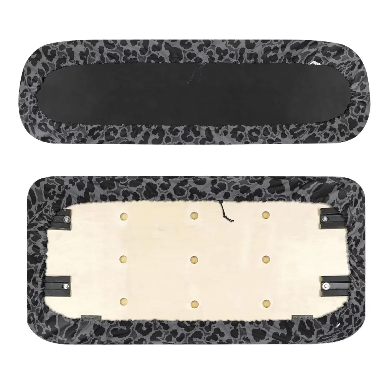FUIALDOLG Golf Cart Front and Rear Seat Cover Set image 2