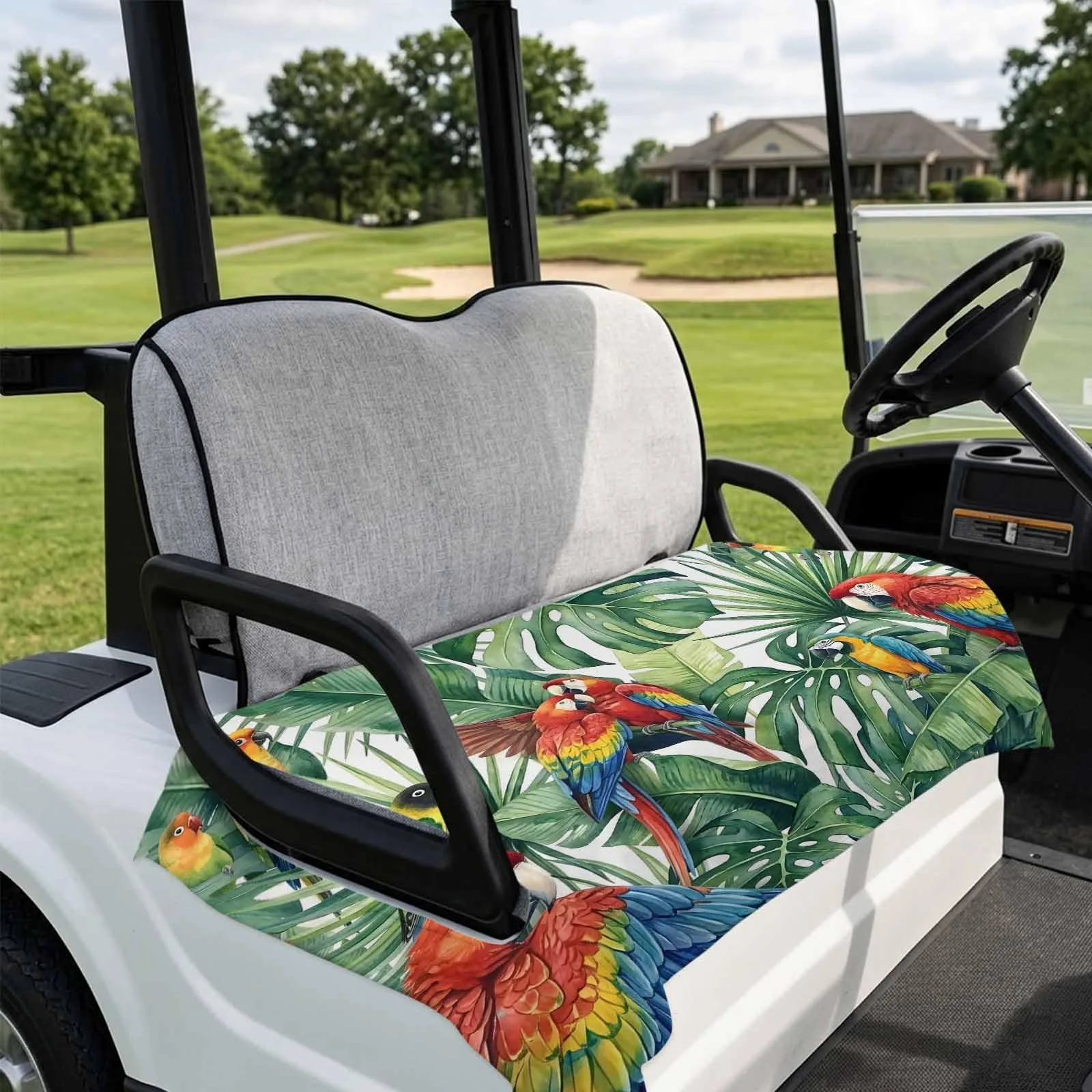 DecorLovee 51 x 31 Microfiber Golf Cart Seat Cover (DLE202606101781062736278024976) image 4