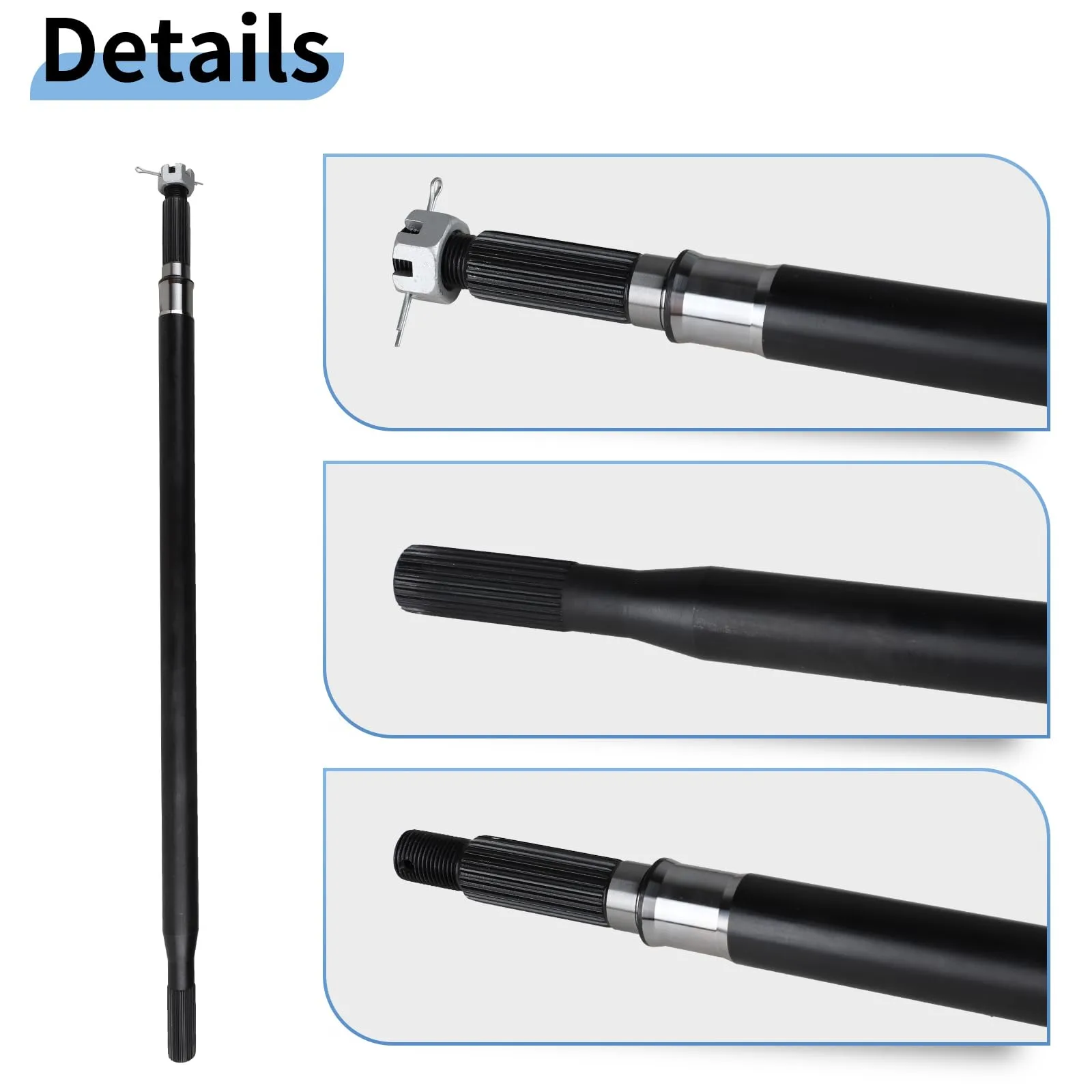 EvTok 20377-G11 Rear Axle Shaft Kit for E-Z-GO TXT image 2