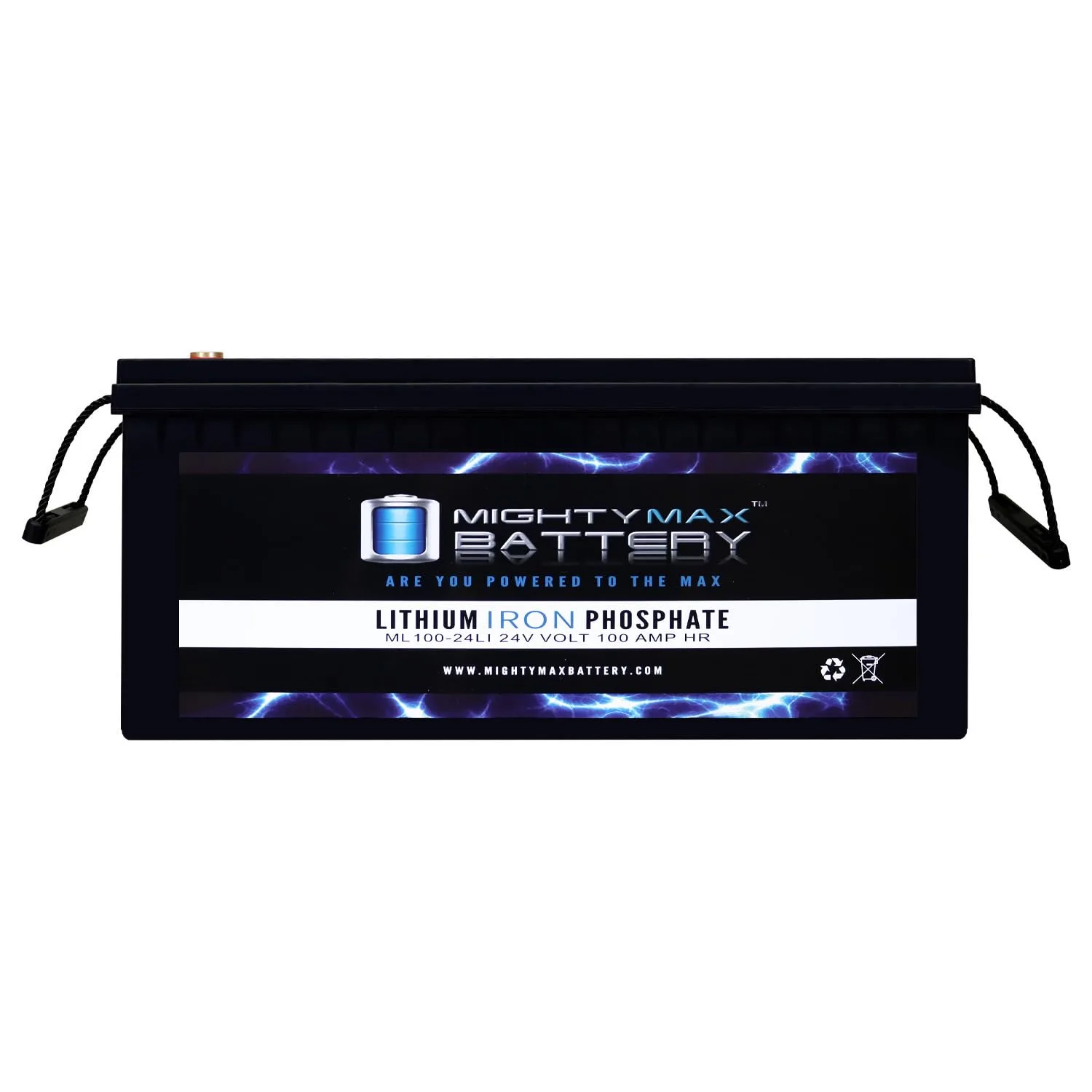 Mighty Max ML100-24LI9 24V 100Ah Lithium Battery