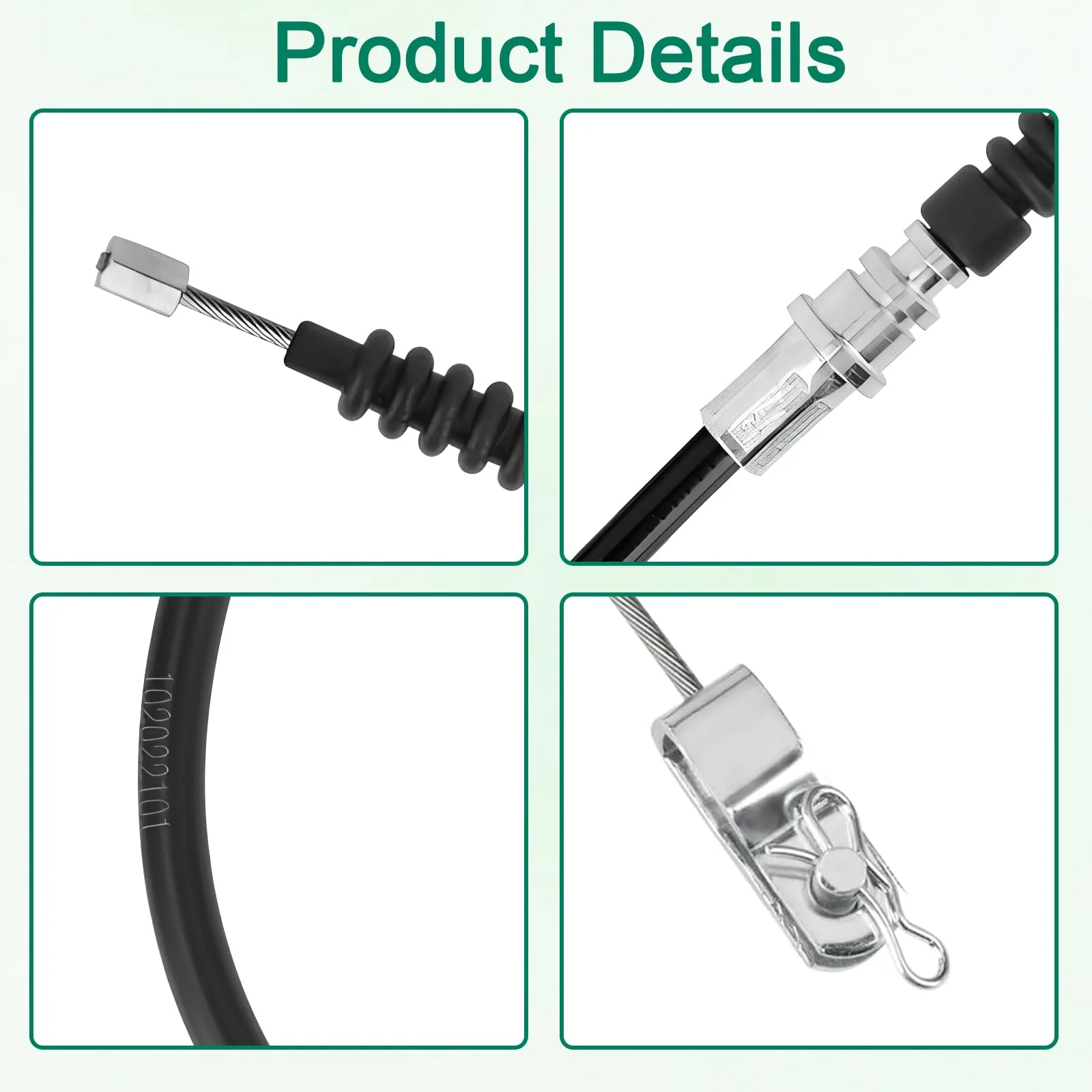 RO6G Club Car DS Brake Cable Kit 102022101 — 2000+ DS (Gas & Electric) image 4