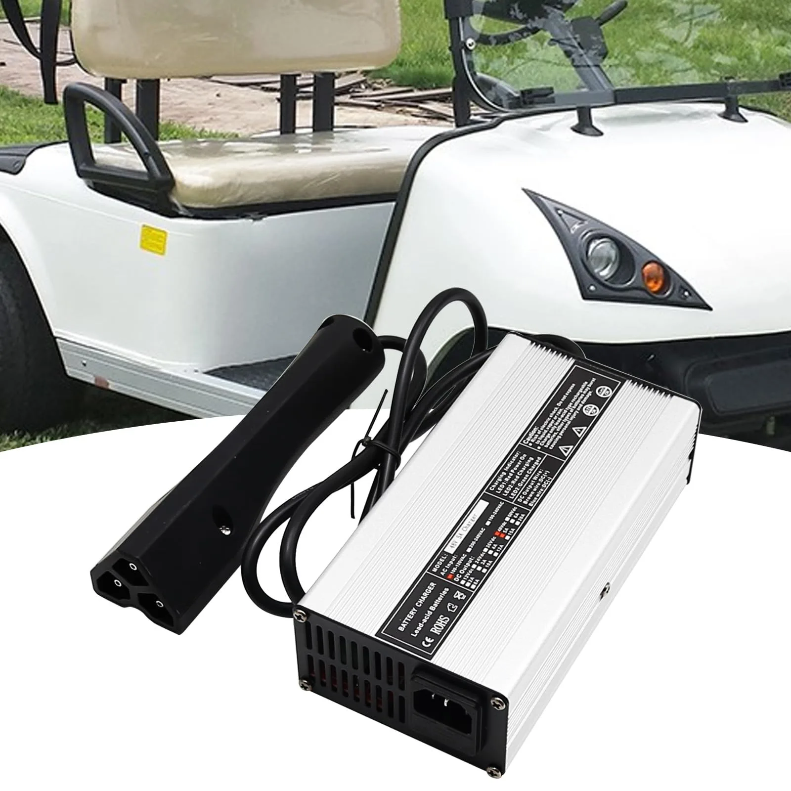 Saihisday 48V 5A Golf Cart Charger FNQCH00653 image 4
