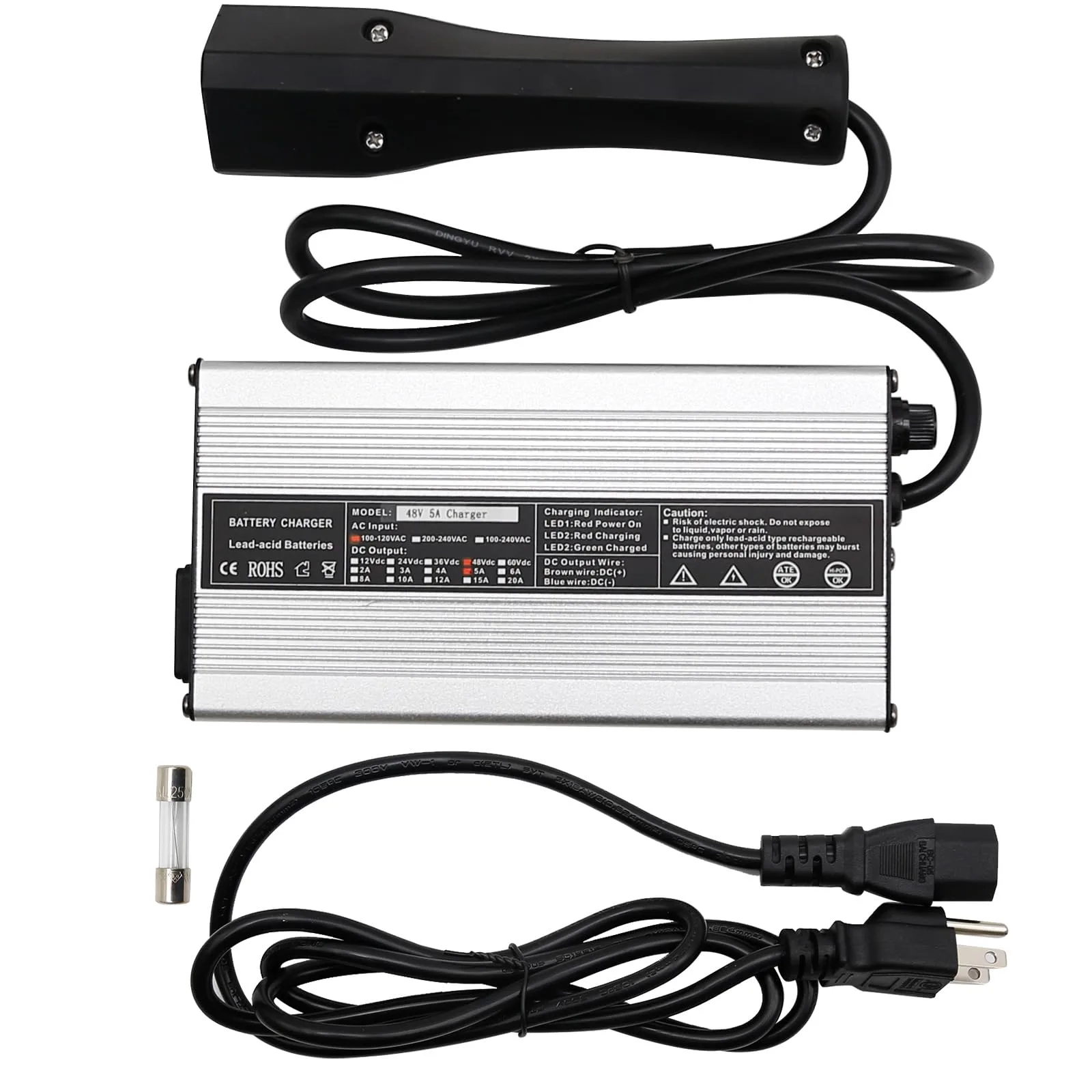 Saihisday 48V 5A Golf Cart Charger FNQCH00653