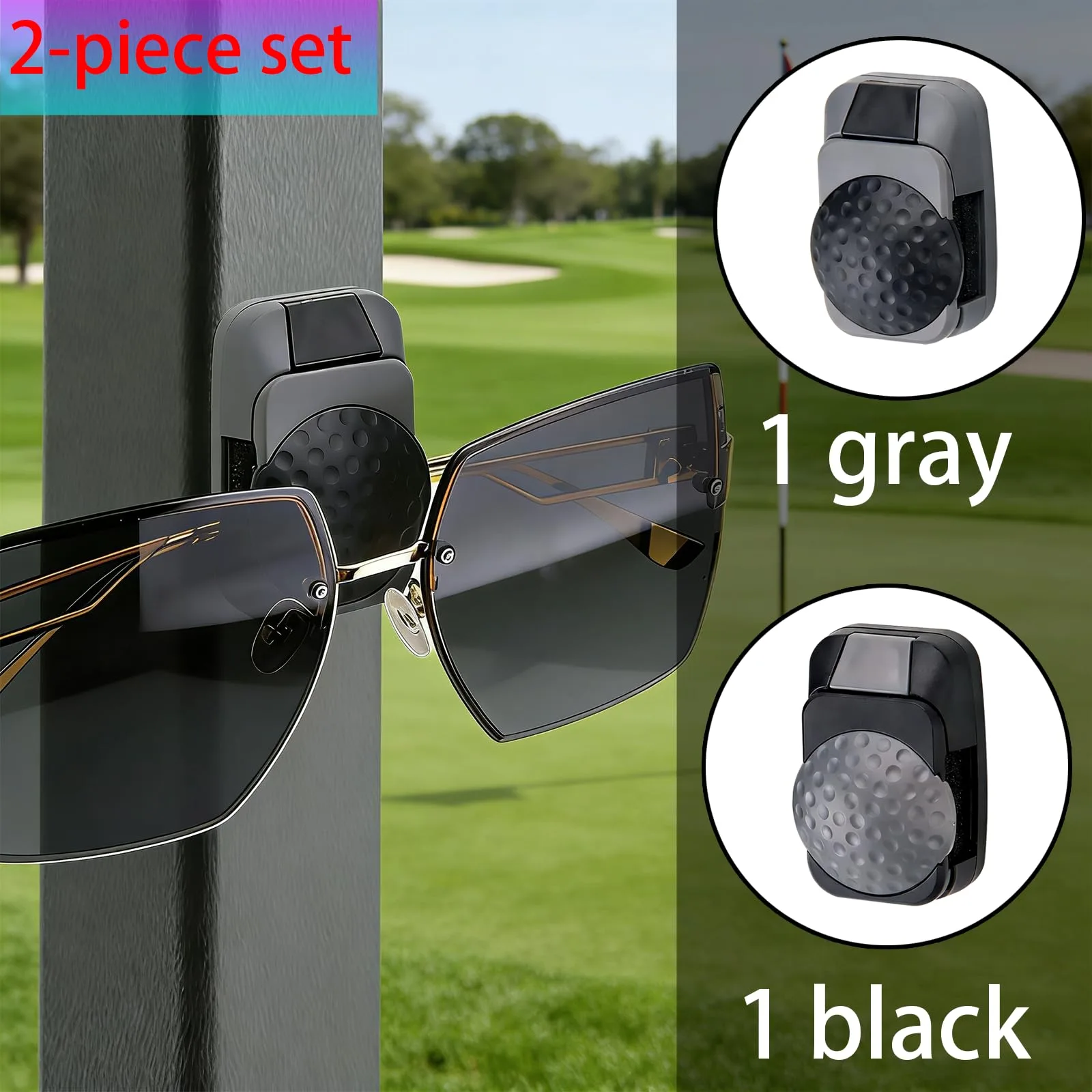 Generic CS386 Magnetic Golf Cart Sunglasses Holder image 3