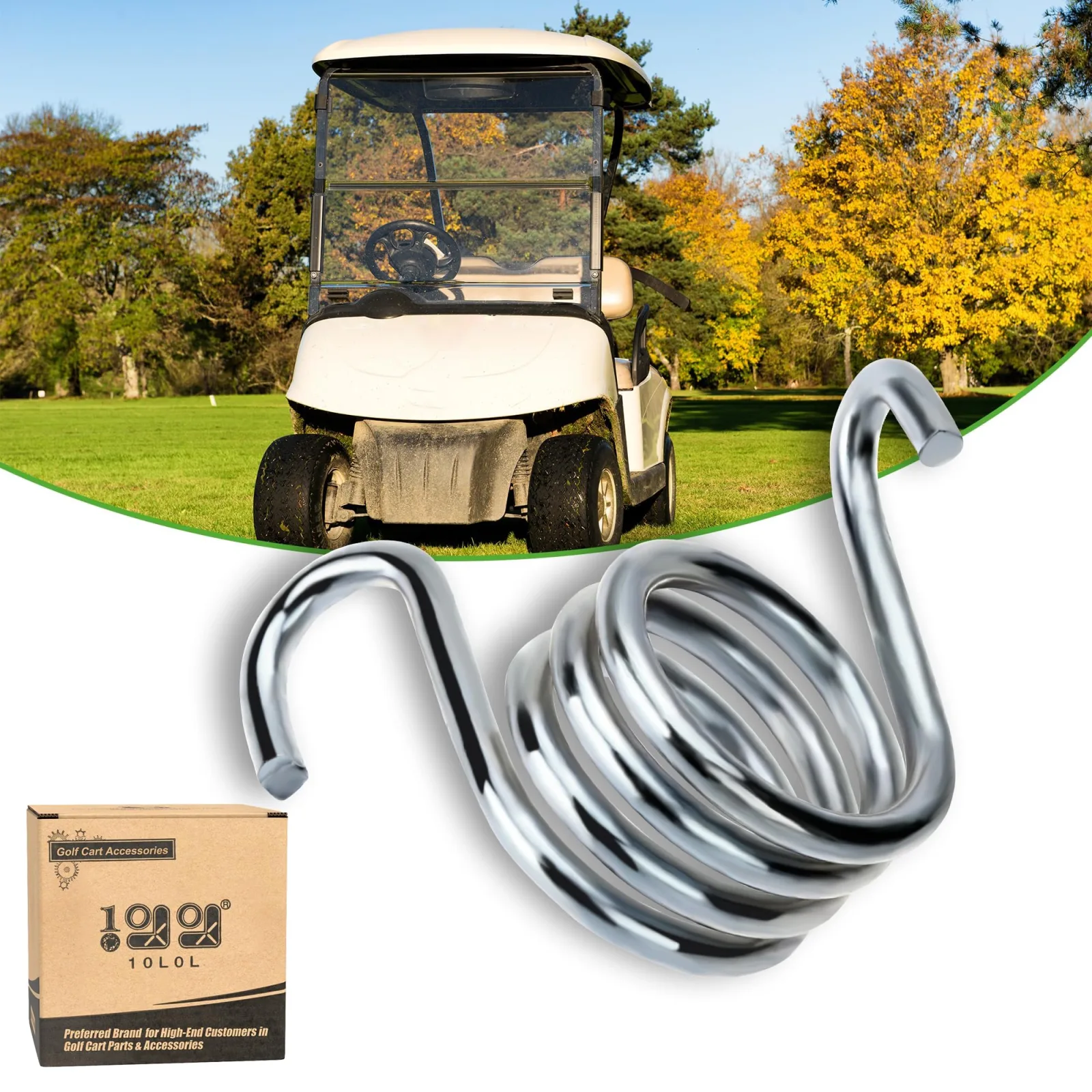 10L0L Brake Pedal Return Spring for E-Z-GO TXT/PDS