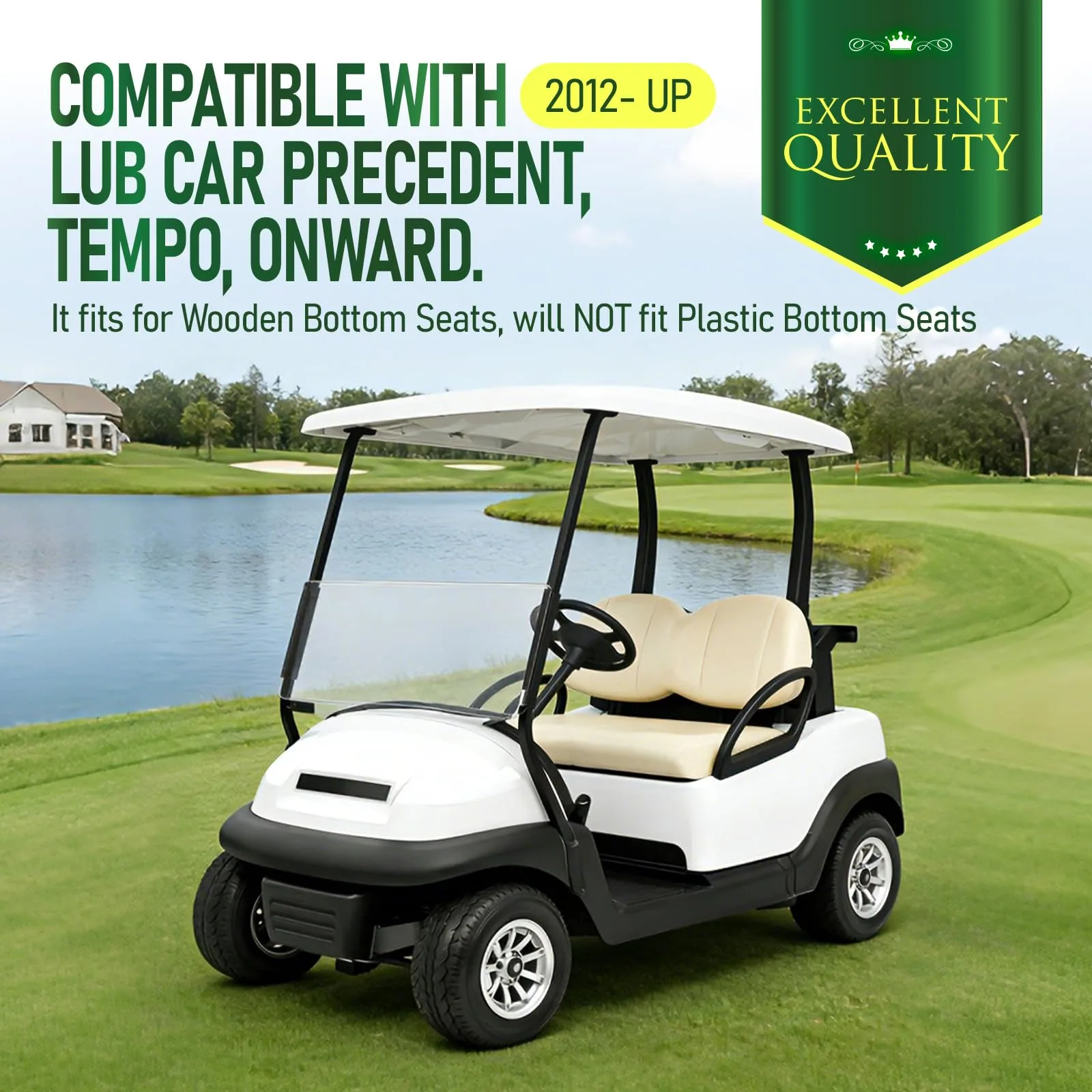 WUTIST GO-5252 Seat Handle for Club Car Golf Carts image 2