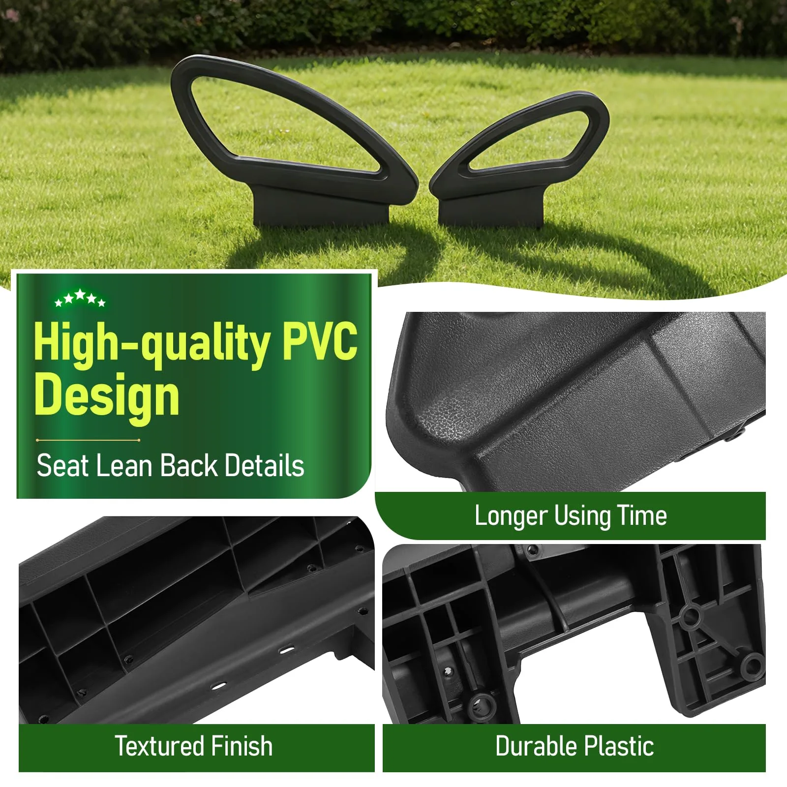 WUTIST GO-5252 Seat Handle for Club Car Golf Carts image 3