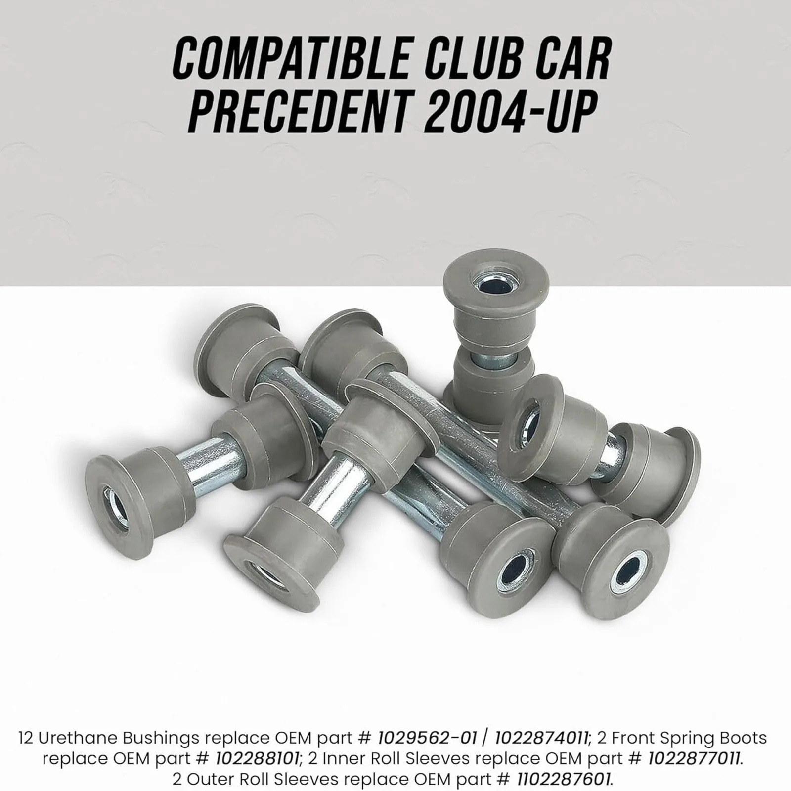 Huskey Front Bushing Kit for Club Car Precedent 2004+ image 4
