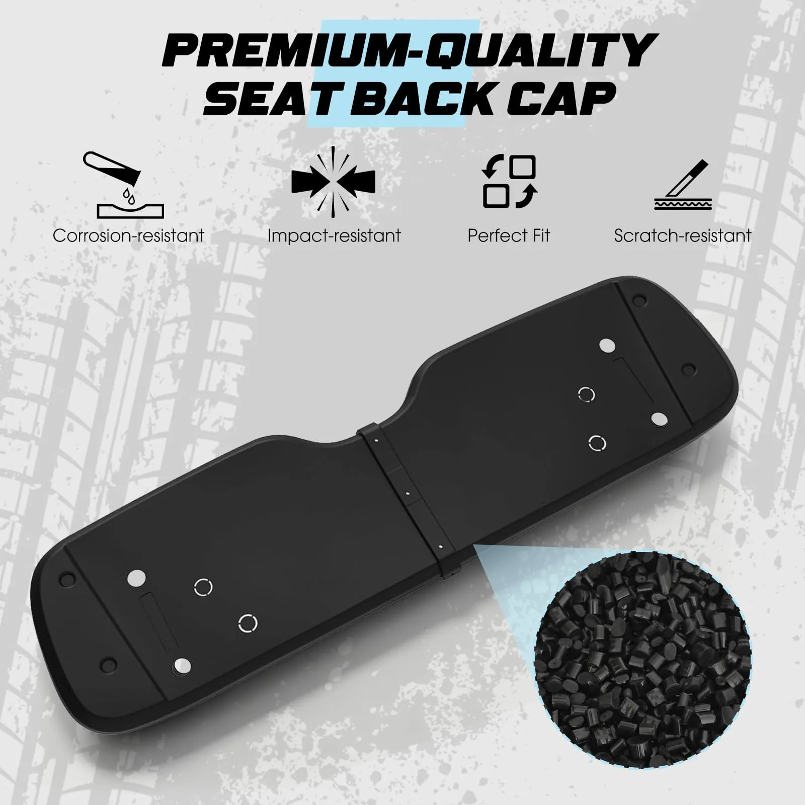 Dacalo Seat Back Cap for 2025 E-Z-GO RXV Valor image 3