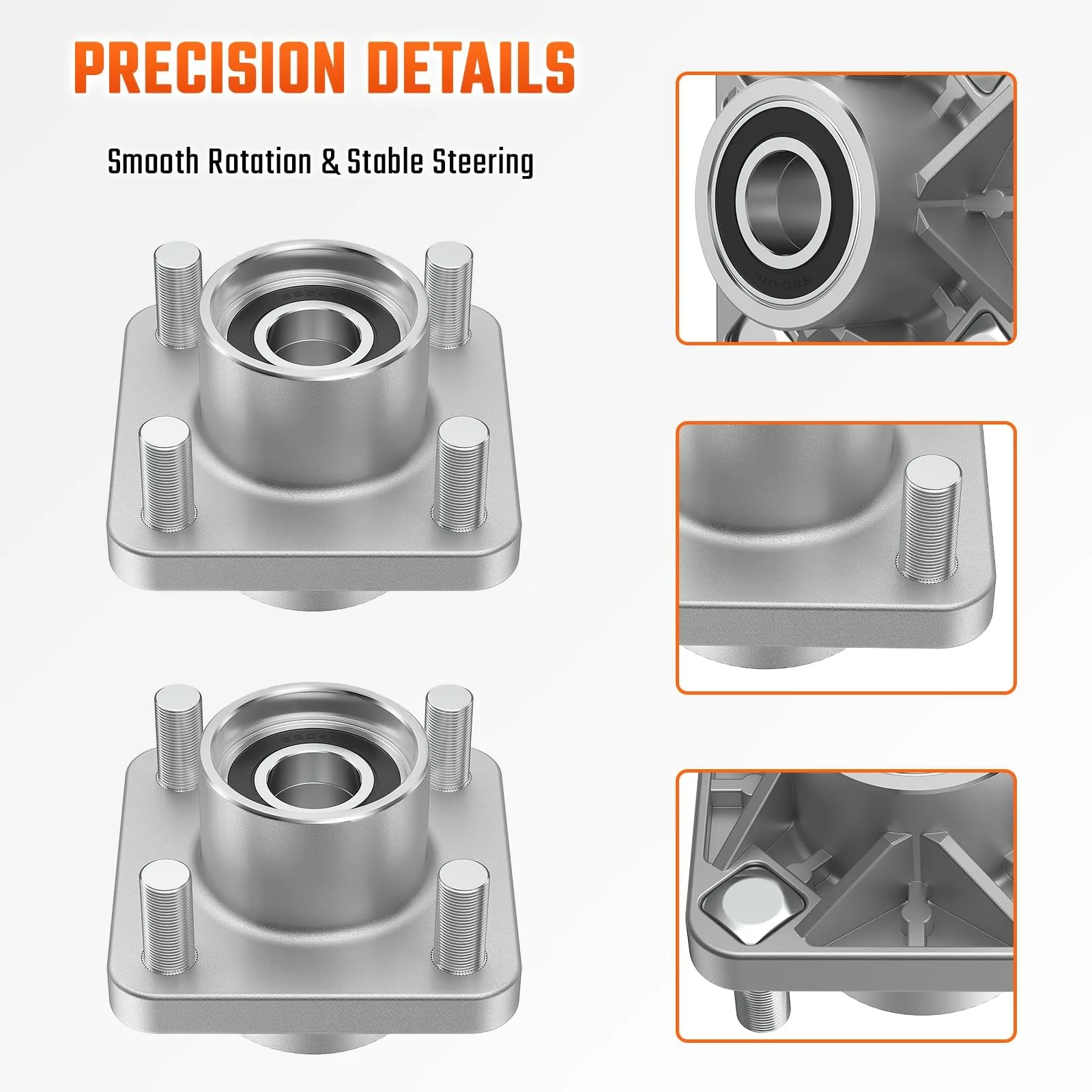 CLUBRALLY Front Wheel Hub Kit for Club Car DS, Precedent & Tempo image 2
