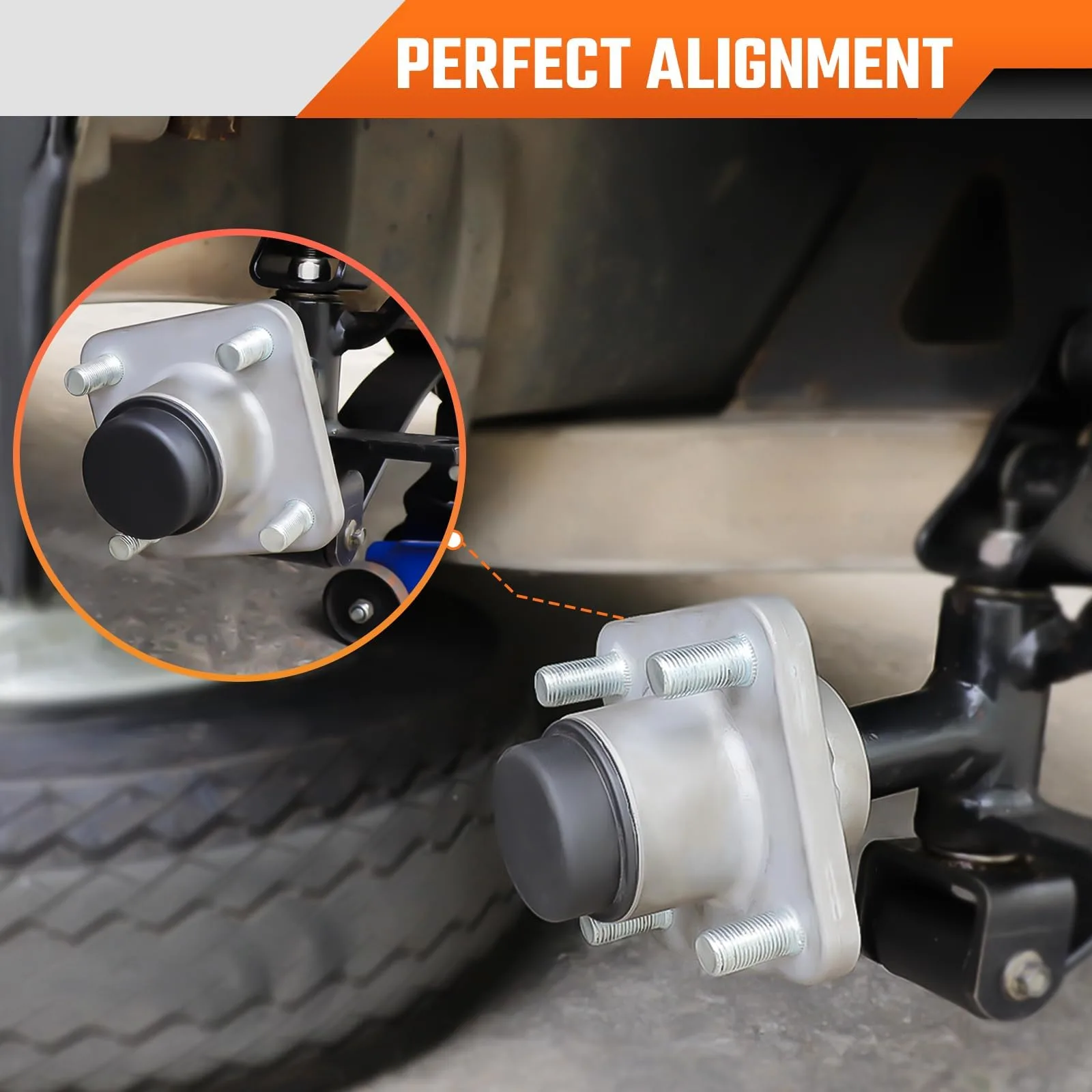 CLUBRALLY Front Wheel Hub Kit for Club Car DS, Precedent & Tempo image 3