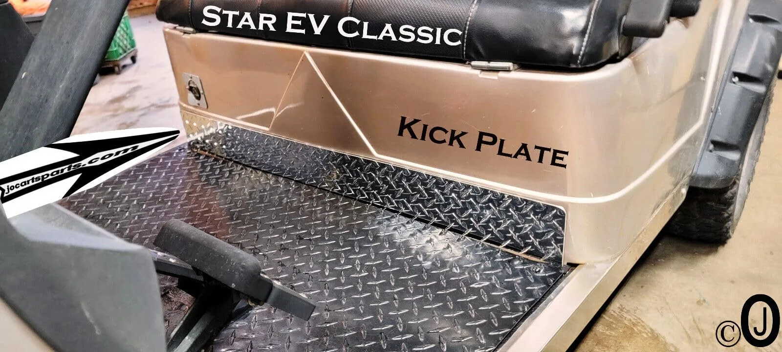 J & O Carts Parts Kick Panel for Star EV Classic image 2