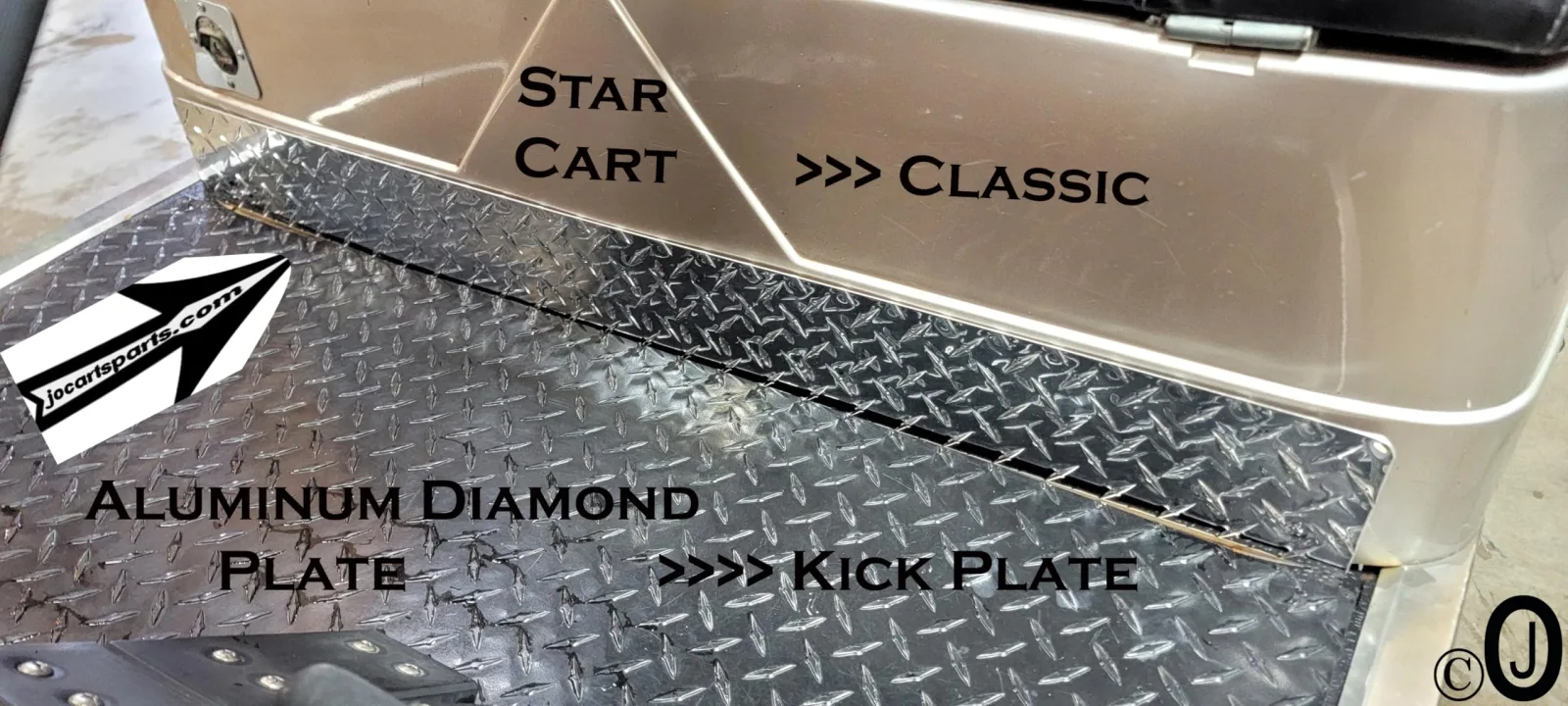 J & O Carts Parts Kick Panel for Star EV Classic image 4
