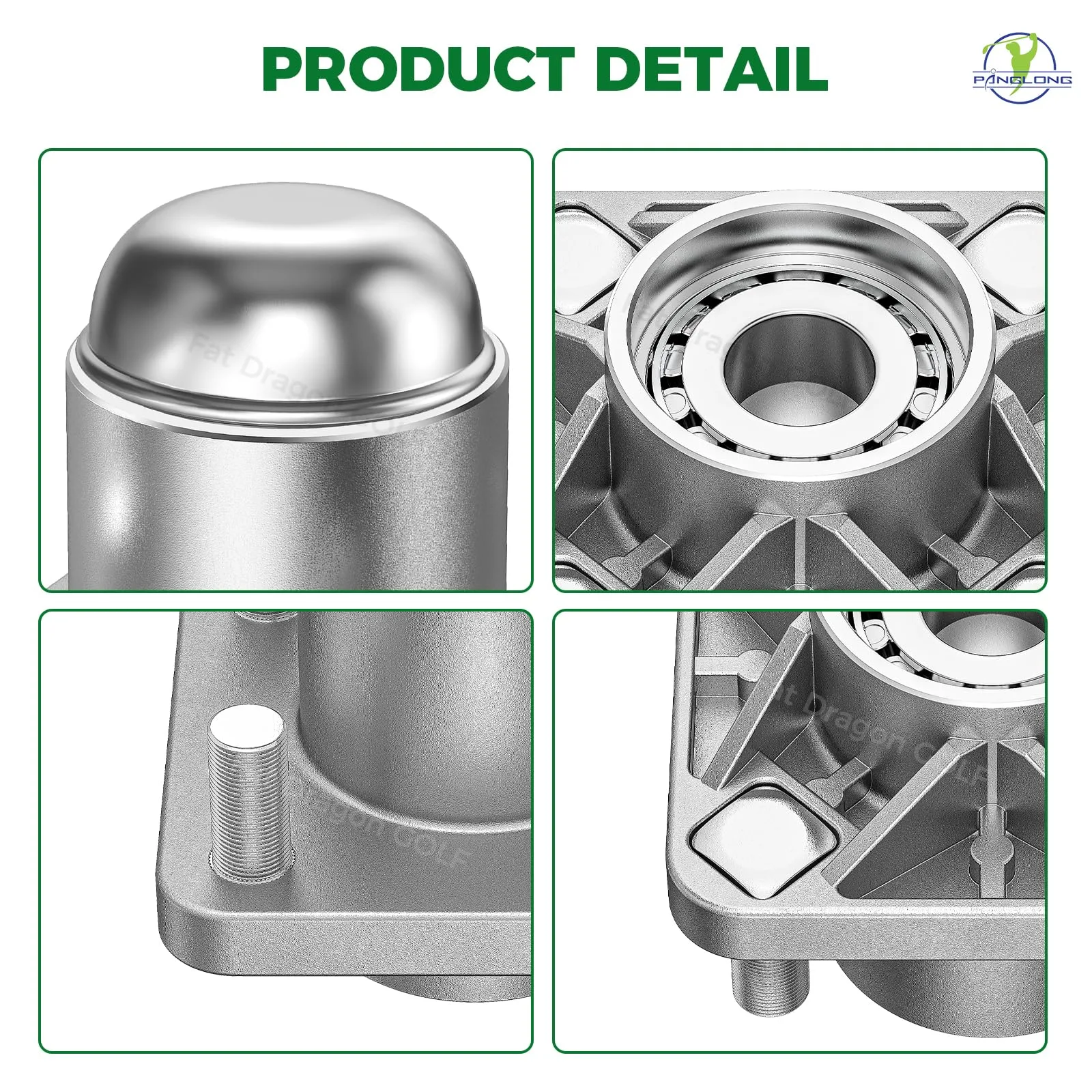 Panglong Club Car DS Front Hub Assembly Set image 2