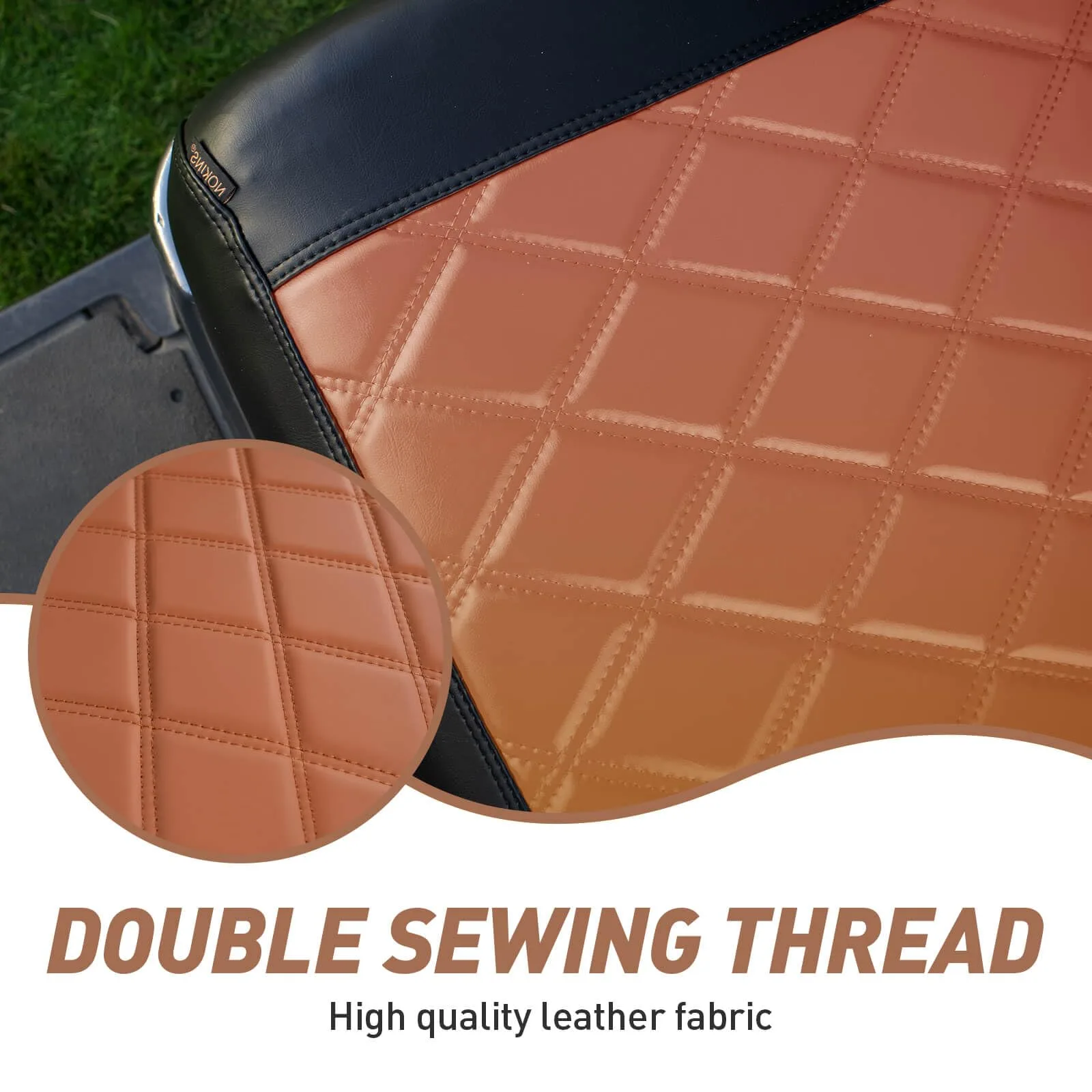 NOKINS Yamaha Drive G29/Drive 2 Diamond Seat Cover Kit image 4