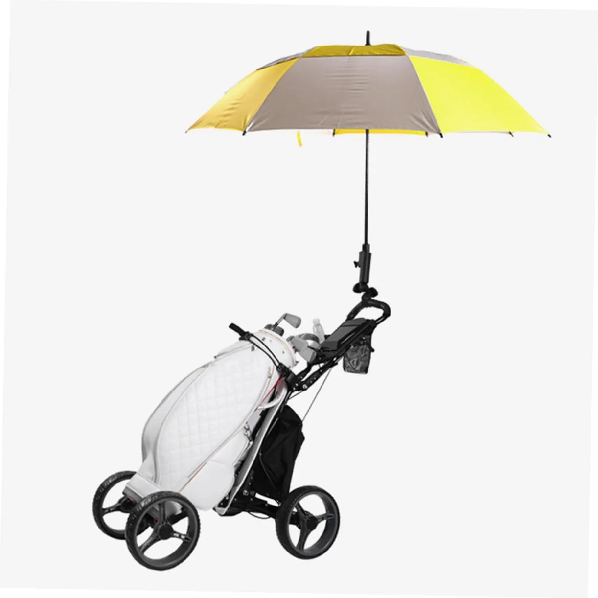 Parliky Golf Cart Umbrella Holder with Double-Bolt Clamp image 3